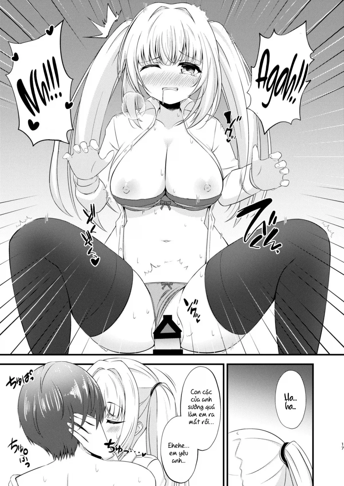 HentaiVN.net - Ảnh 17 - Cô em gái dẫm đãng chỉ làm tình với anh trai của mình! - Chap 3