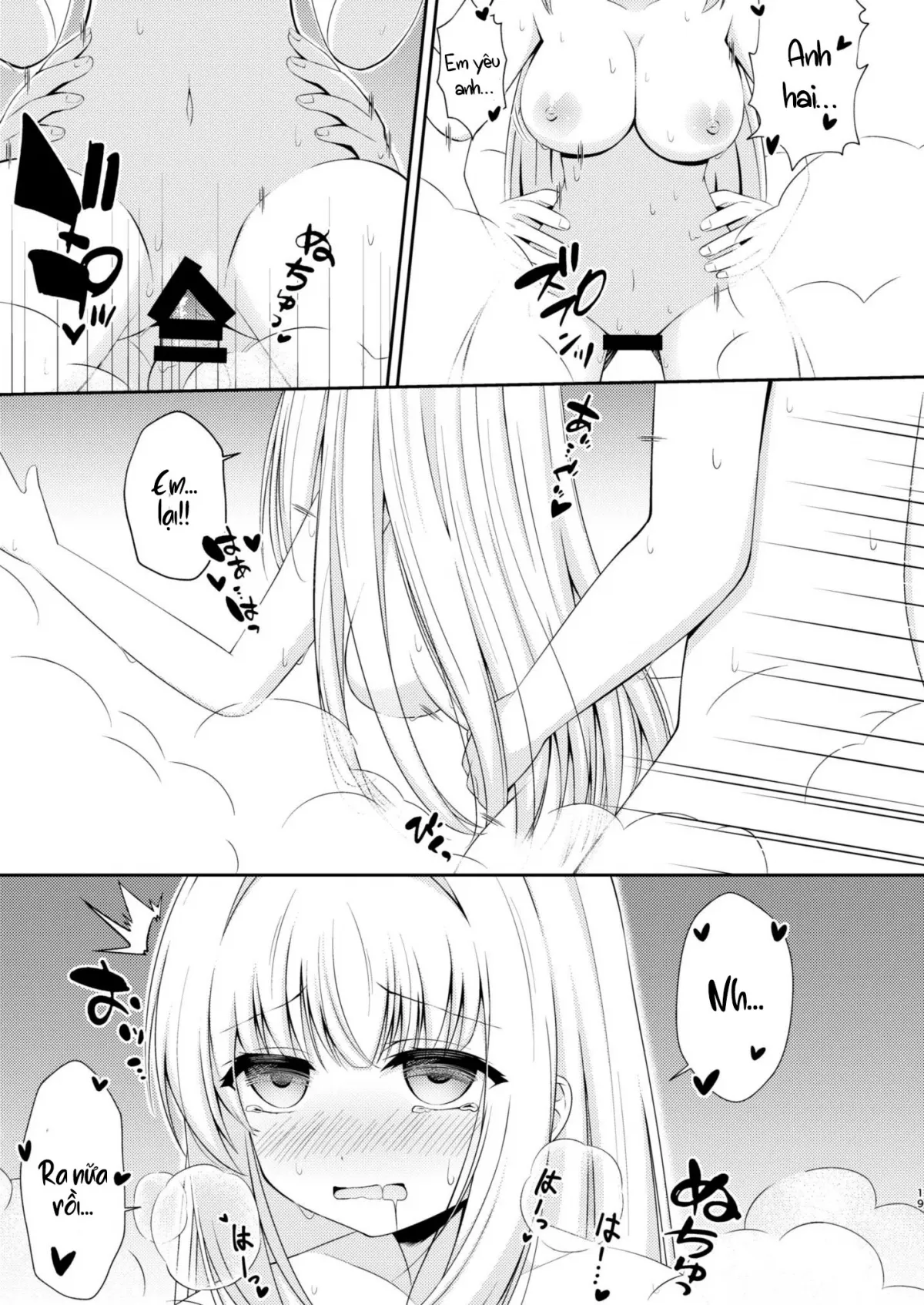HentaiVN.net - Ảnh 19 - Cô em gái dẫm đãng chỉ làm tình với anh trai của mình! - Chap 3