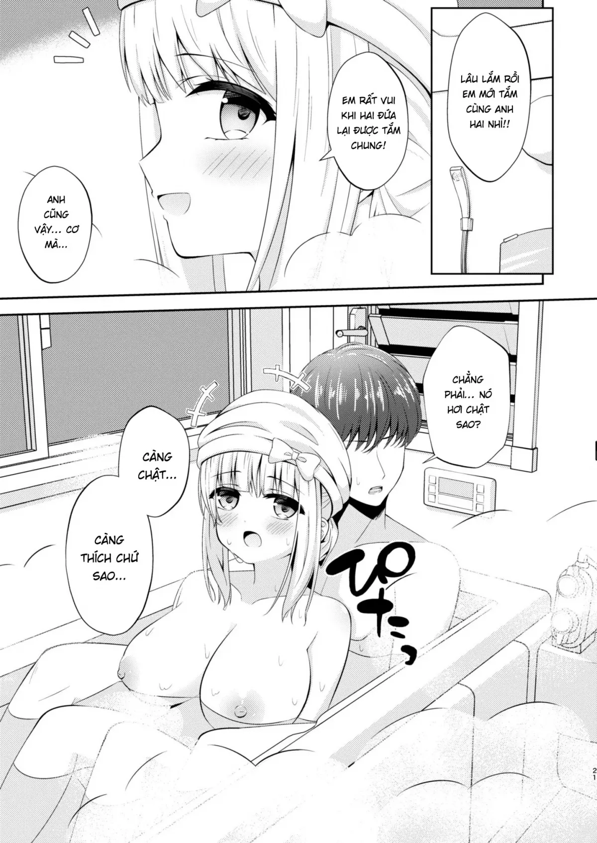 HentaiVN.net - Ảnh 21 - Cô em gái dẫm đãng chỉ làm tình với anh trai của mình! - Chap 3