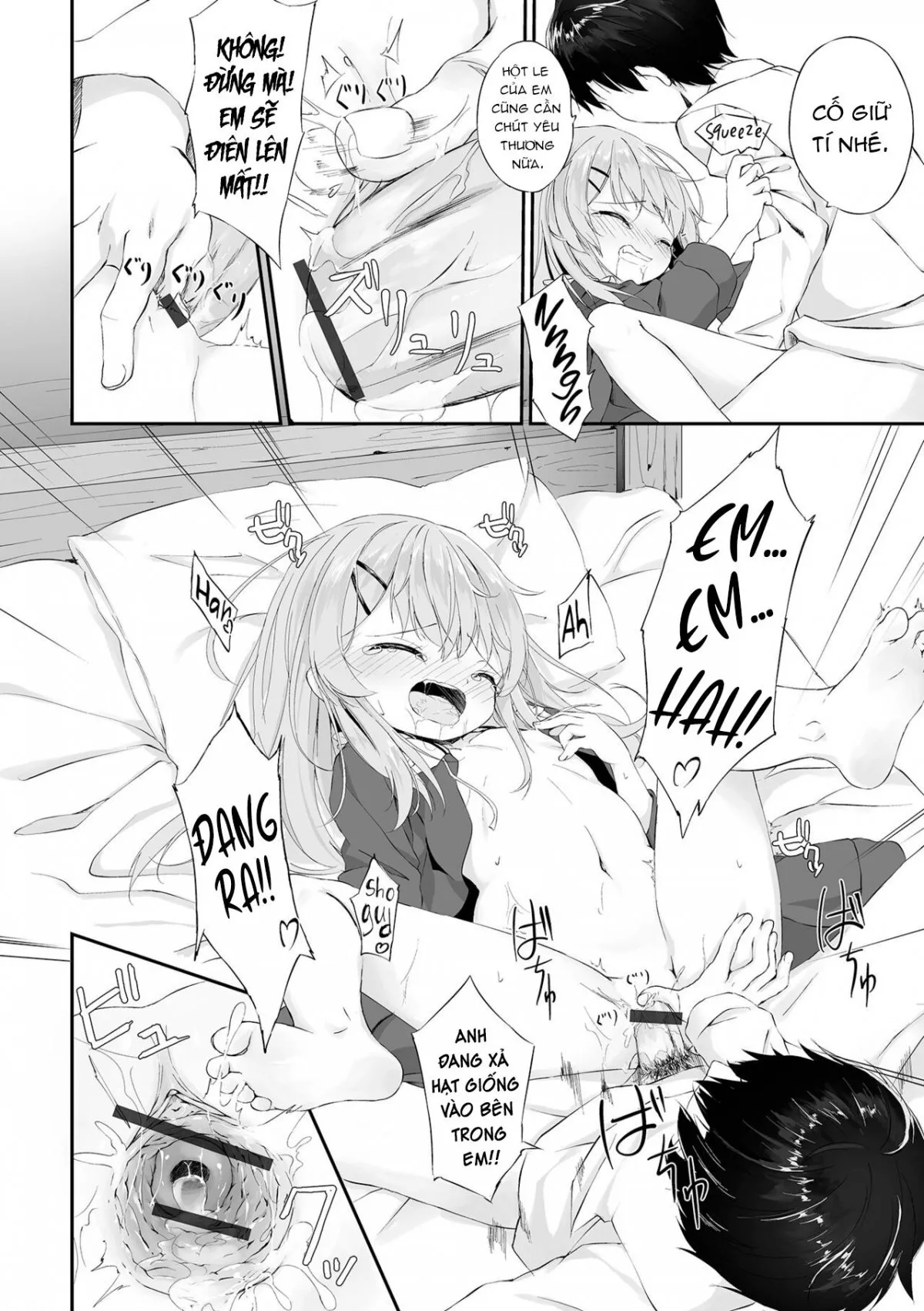 HentaiVN.net - Ảnh 14 - Ngày lành để sếch em gái [Imouto no Shitai Hiyori ; A Good Day for your Little Sister to DO you.] - Chap 1