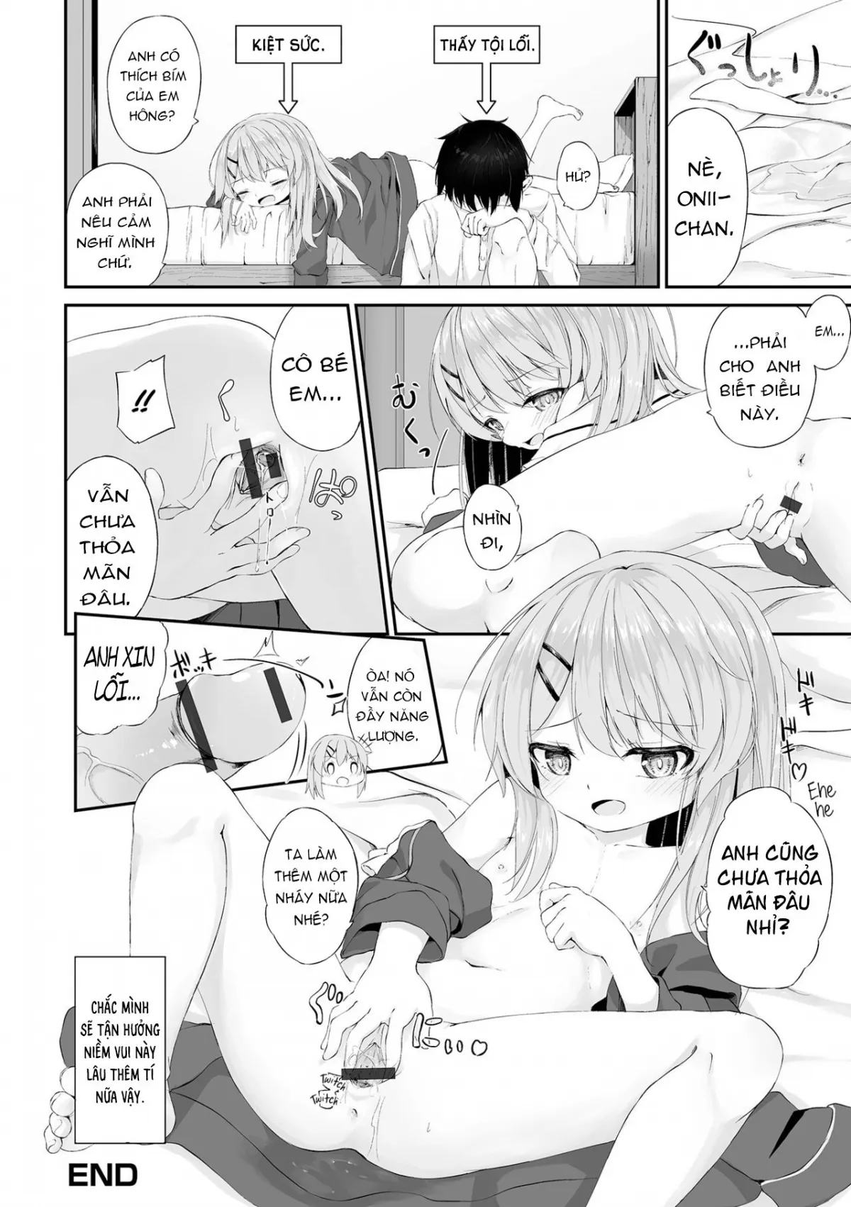 HentaiVN.net - Ảnh 16 - Ngày lành để sếch em gái [Imouto no Shitai Hiyori ; A Good Day for your Little Sister to DO you.] - Chap 1