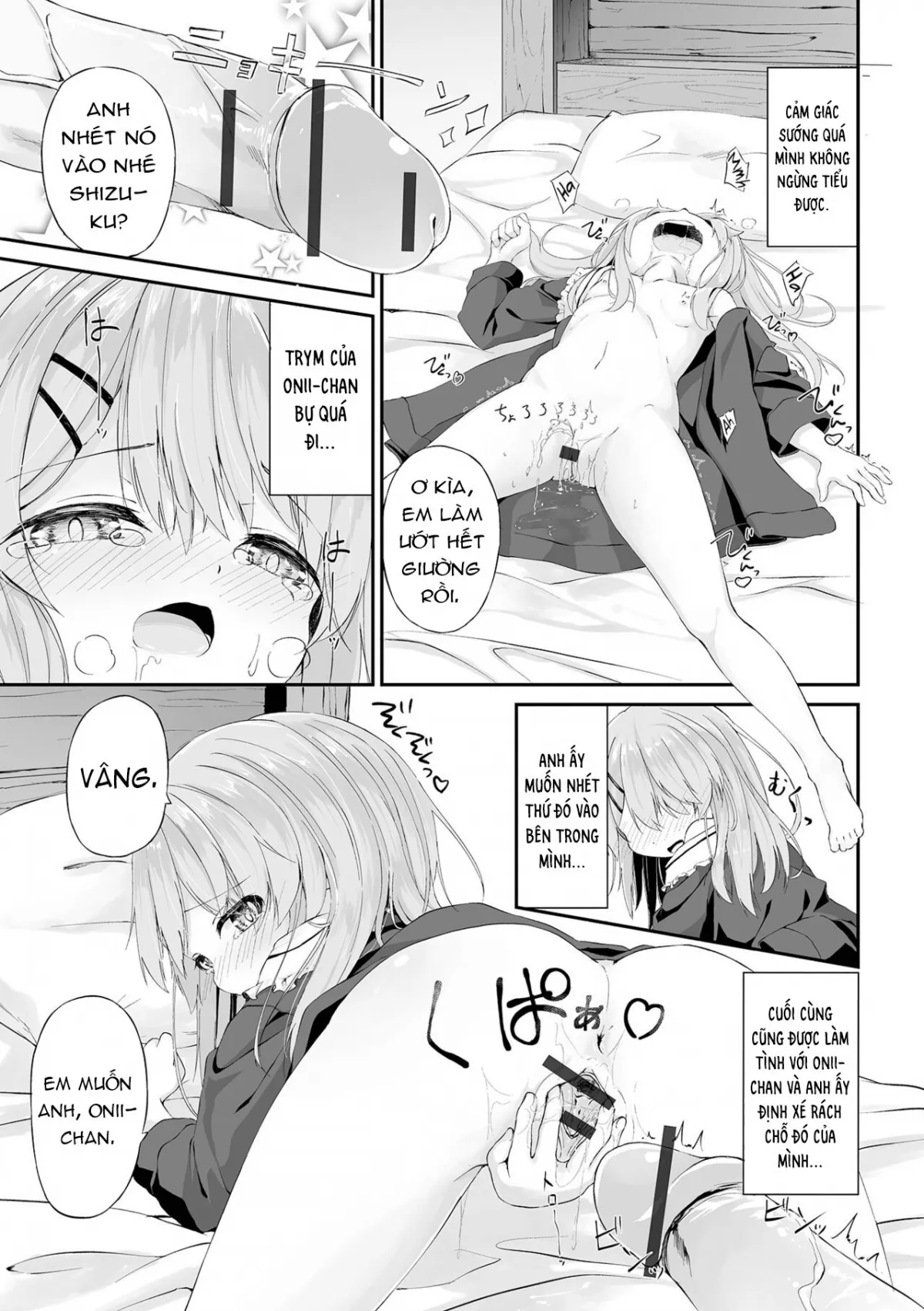 HentaiVN.net - Ảnh 9 - Ngày lành để sếch em gái [Imouto no Shitai Hiyori ; A Good Day for your Little Sister to DO you.] - Chap 1