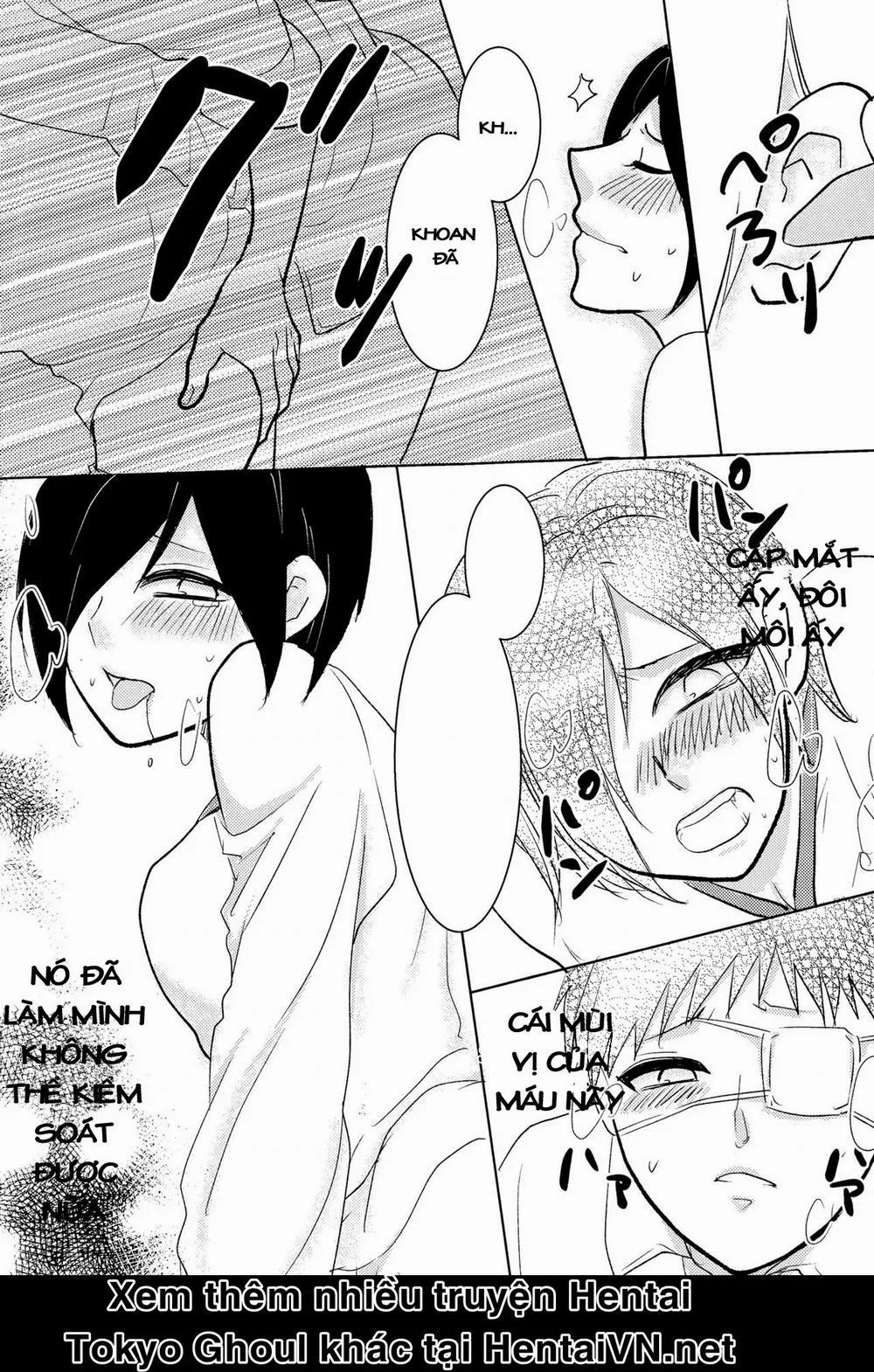 HentaiVN.net - Ảnh 19 - Shiroi Kemono (Tokyo Ghoul) - Chap 1