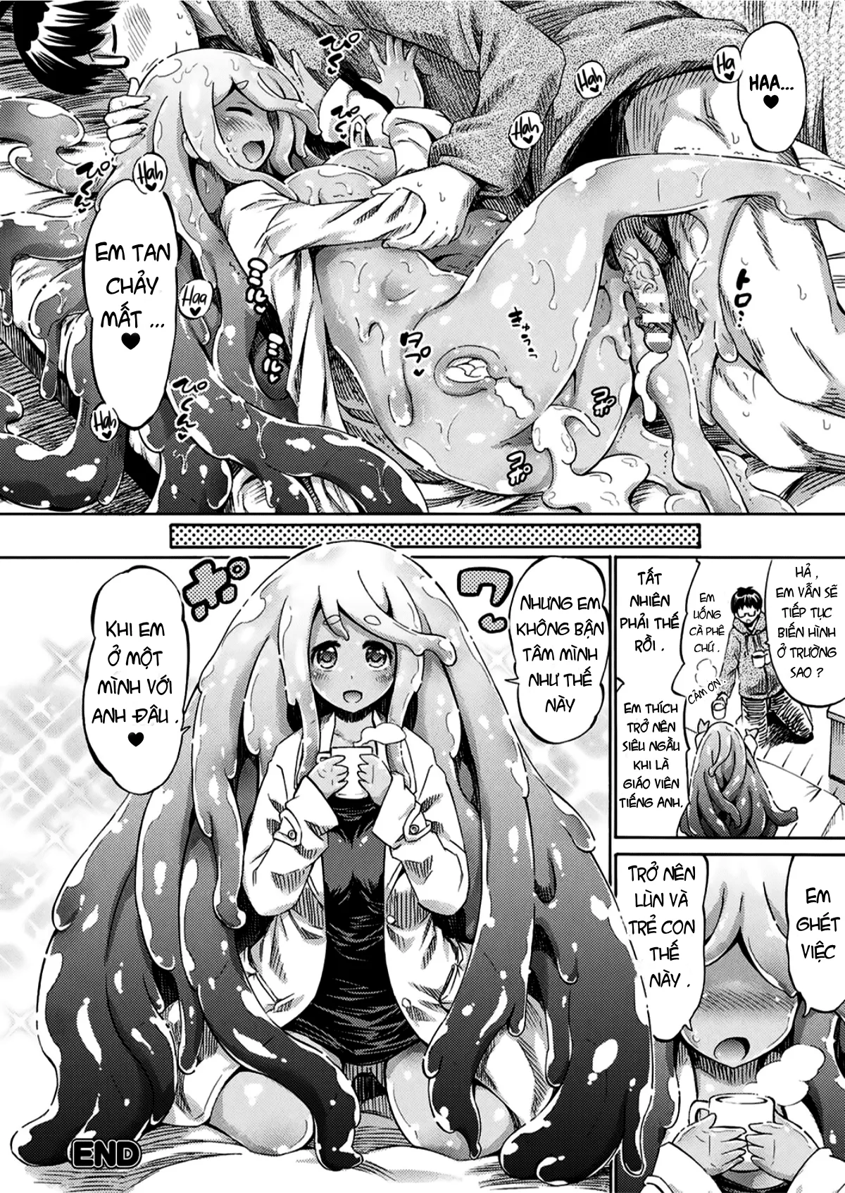 HentaiVN.net - Ảnh 21 - Em gái kế Momo đồng thời là giáo viên của tôi là Slime [Gimai Sensei Slime Momo-chan; Stepsister Teacher Slimy Momo] - Chap 1
