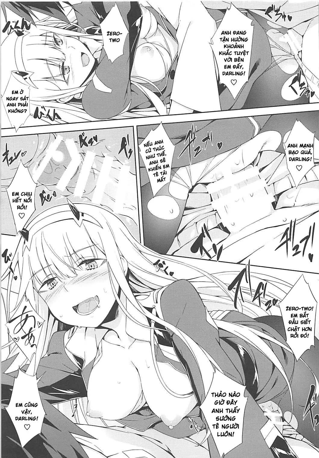 HentaiVN.net - Ảnh 15 - Darling Escort (DARLING in the FRANXX) [ダーリンエスコート (ダーリン・イン・ザ・フランキス)] - Chap 1