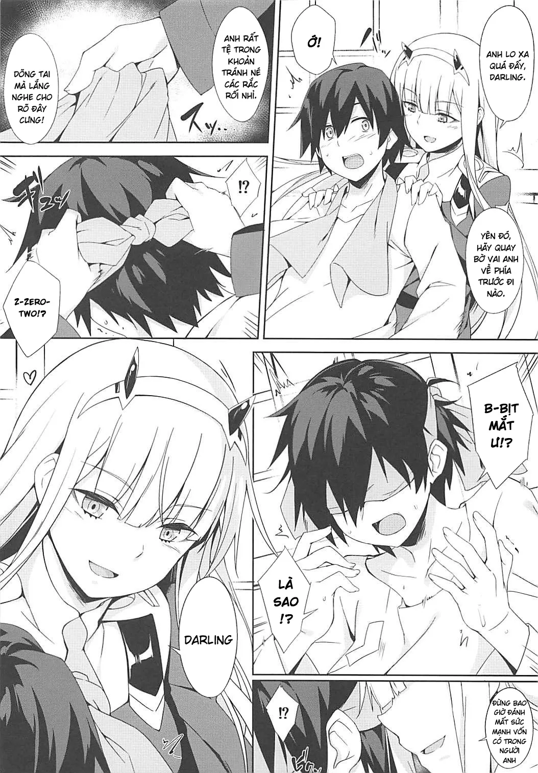 HentaiVN.net - Ảnh 6 - Darling Escort (DARLING in the FRANXX) [ダーリンエスコート (ダーリン・イン・ザ・フランキス)] - Chap 1