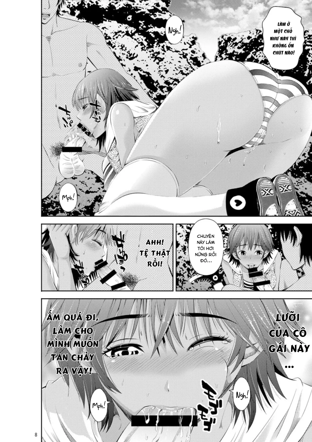 HentaiVN.net - Ảnh 11 - Tokonatsu Resort Nangoku Musume to NTR Sex [My Summer Paradise: Fucking a Beach Girl Behind My Girlfriend’s Back] - Chap 1