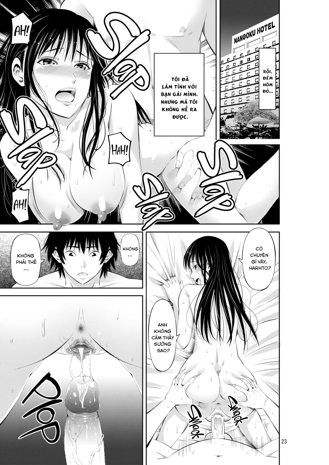 HentaiVN.net - Ảnh 26 - Tokonatsu Resort Nangoku Musume to NTR Sex [My Summer Paradise: Fucking a Beach Girl Behind My Girlfriend’s Back] - Chap 1