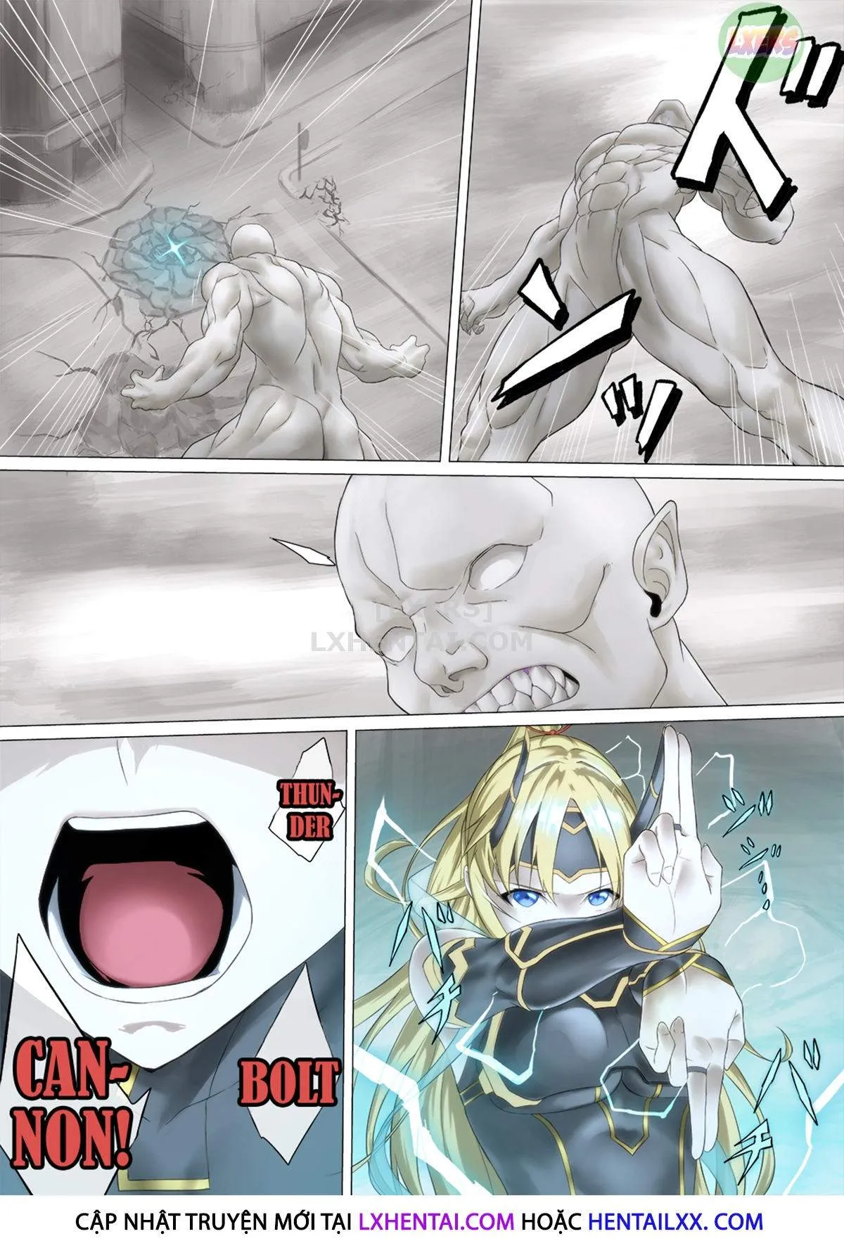 HentaiVN.net - Ảnh 10 - Heroine Violation: Swapped Between 5 Enemies [ヒロイン敗辱～５人の敵に代わるがわる～] - Chap 1