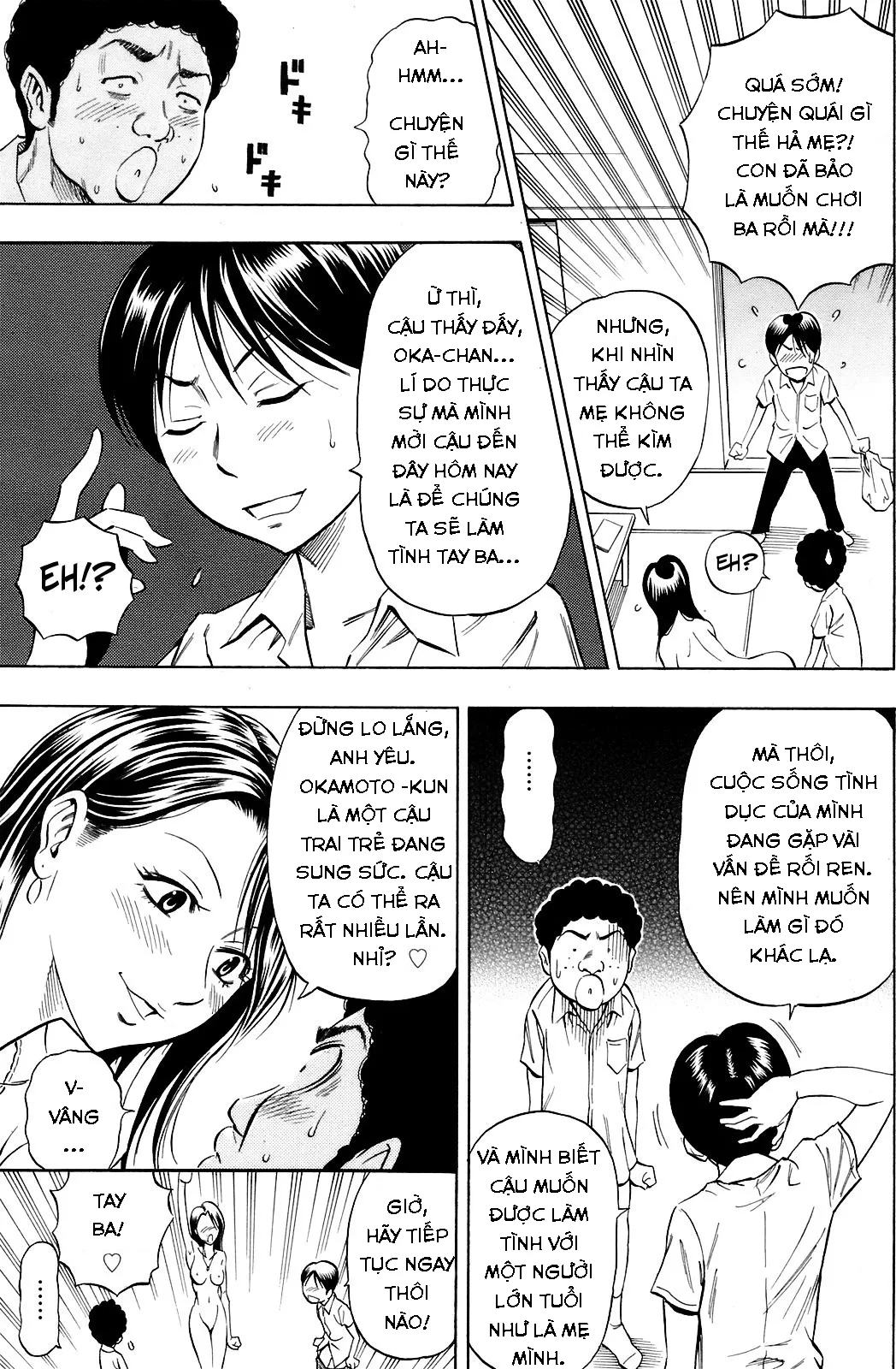 HentaiVN.net - Ảnh 14 - Chijou Yuugi [痴情遊戯 ; 3-Way Game] - Chap 1