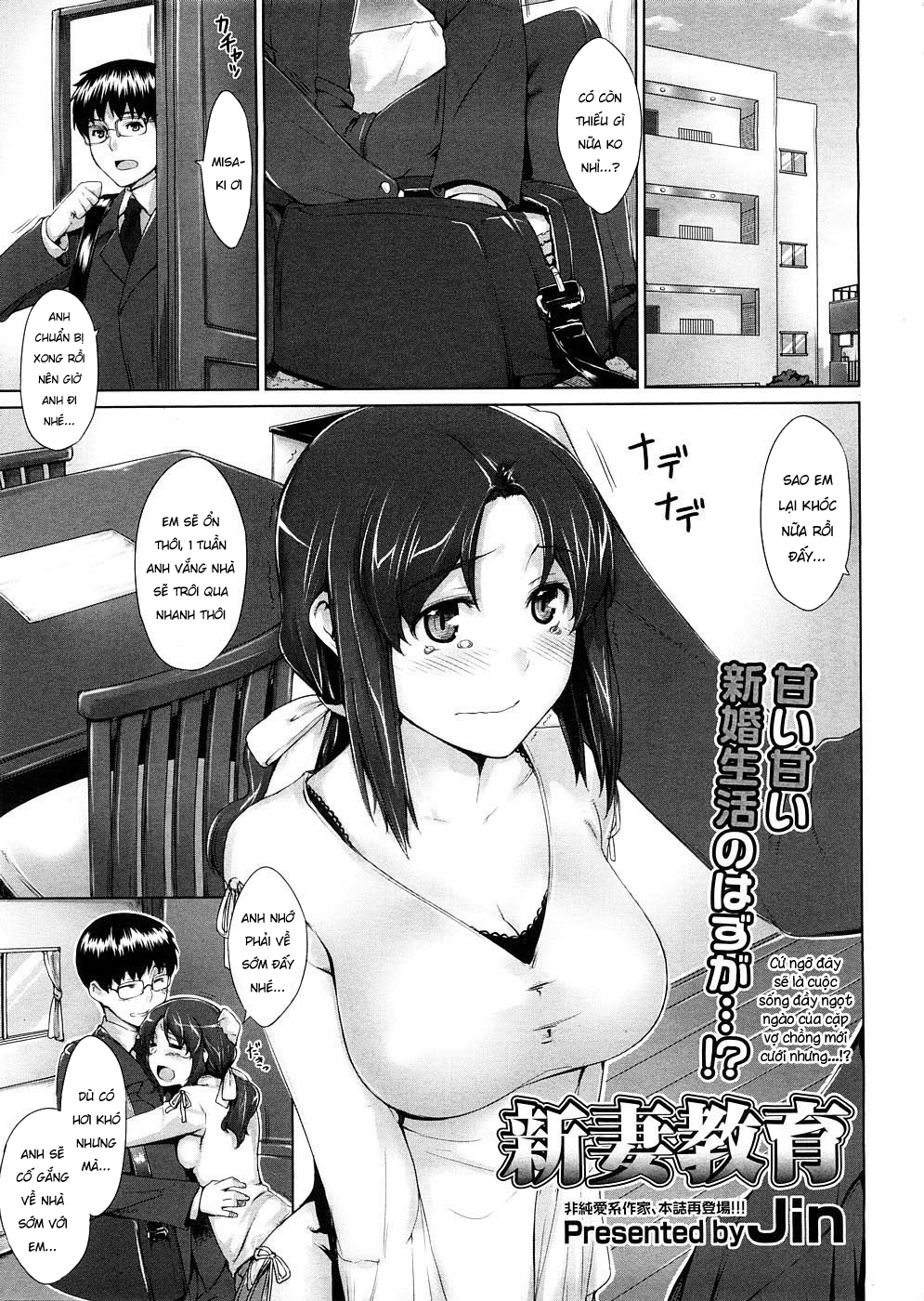 HentaiVN.net - Ảnh 3 - Dạy dỗ cô vợ mới cưới [Educating a New Wife] - Chap 1