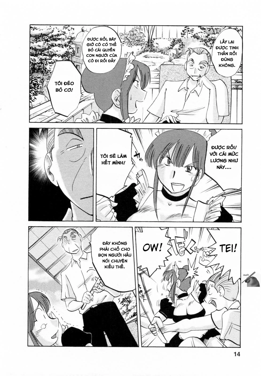 HentaiVN.net - Ảnh 16 - Maid No Mitsuko-San Vol.1 - Chap 1