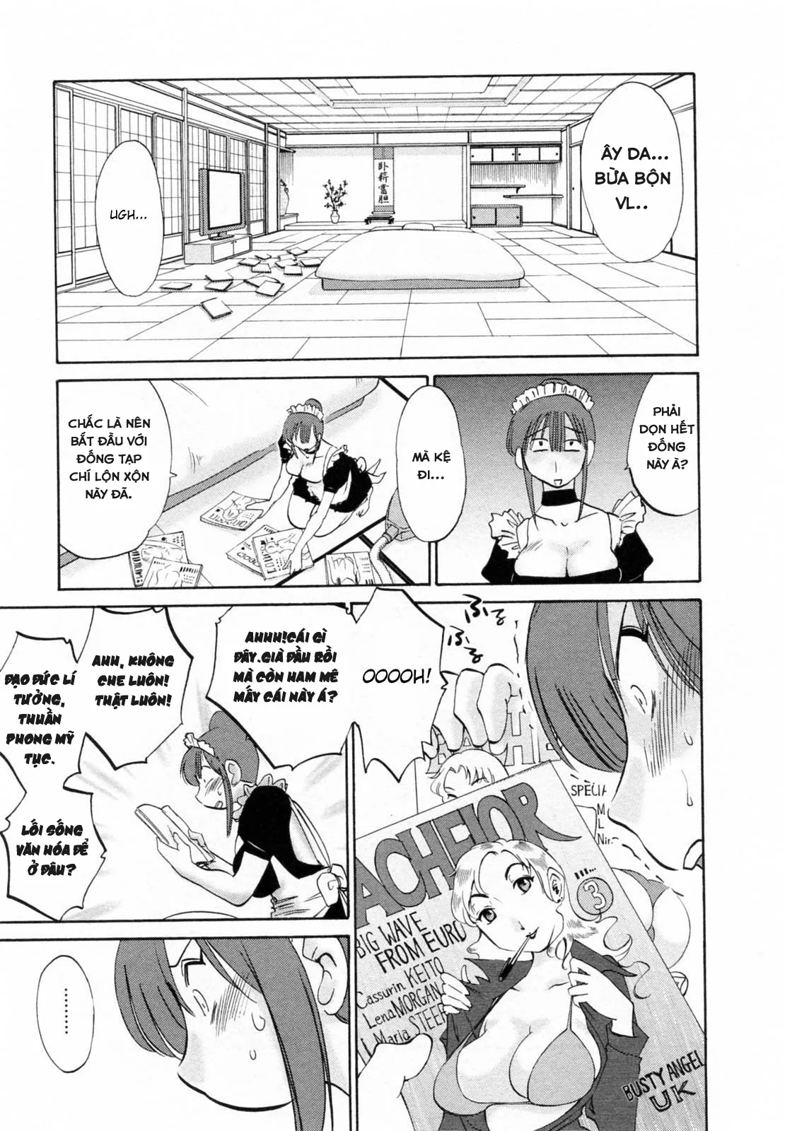 HentaiVN.net - Ảnh 19 - Maid No Mitsuko-San Vol.1 - Chap 1