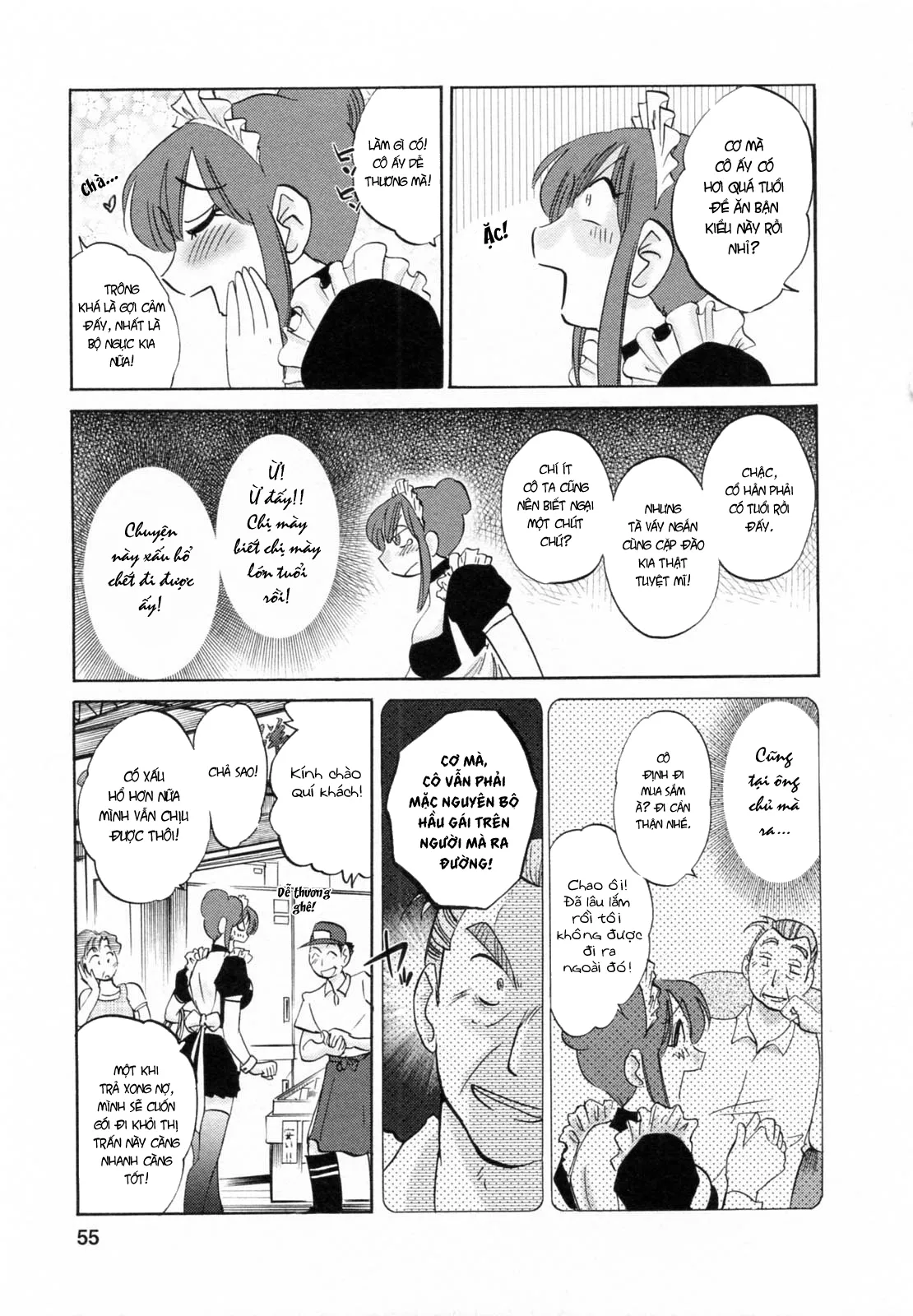 HentaiVN.net - Ảnh 5 - Maid No Mitsuko-San Vol.1 - Chap 3