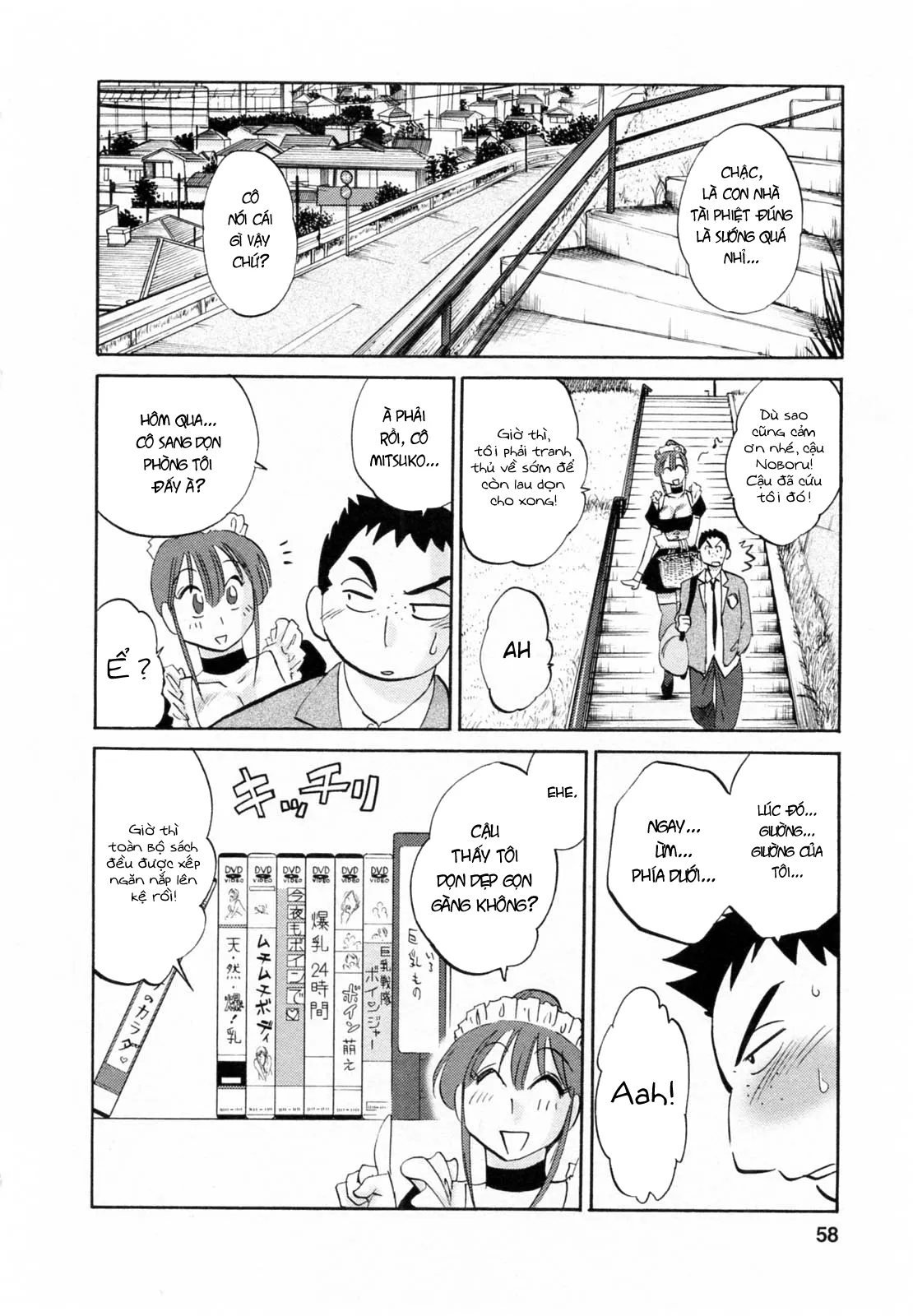 HentaiVN.net - Ảnh 8 - Maid No Mitsuko-San Vol.1 - Chap 3