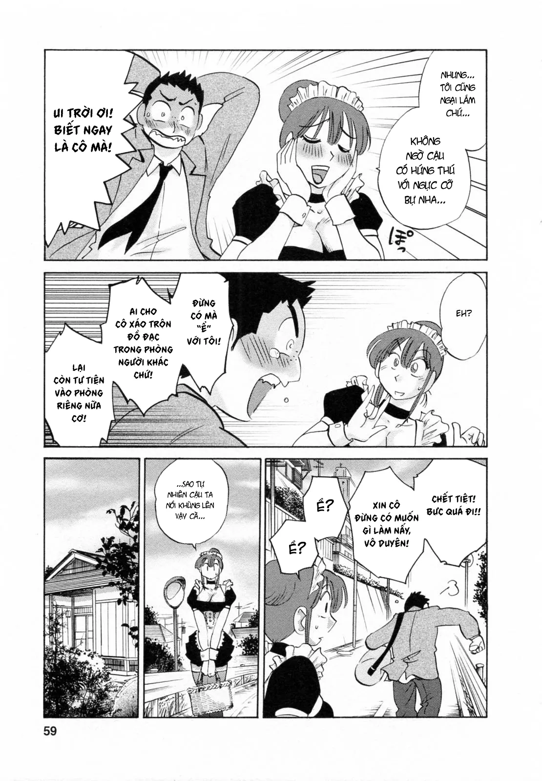 HentaiVN.net - Ảnh 9 - Maid No Mitsuko-San Vol.1 - Chap 3