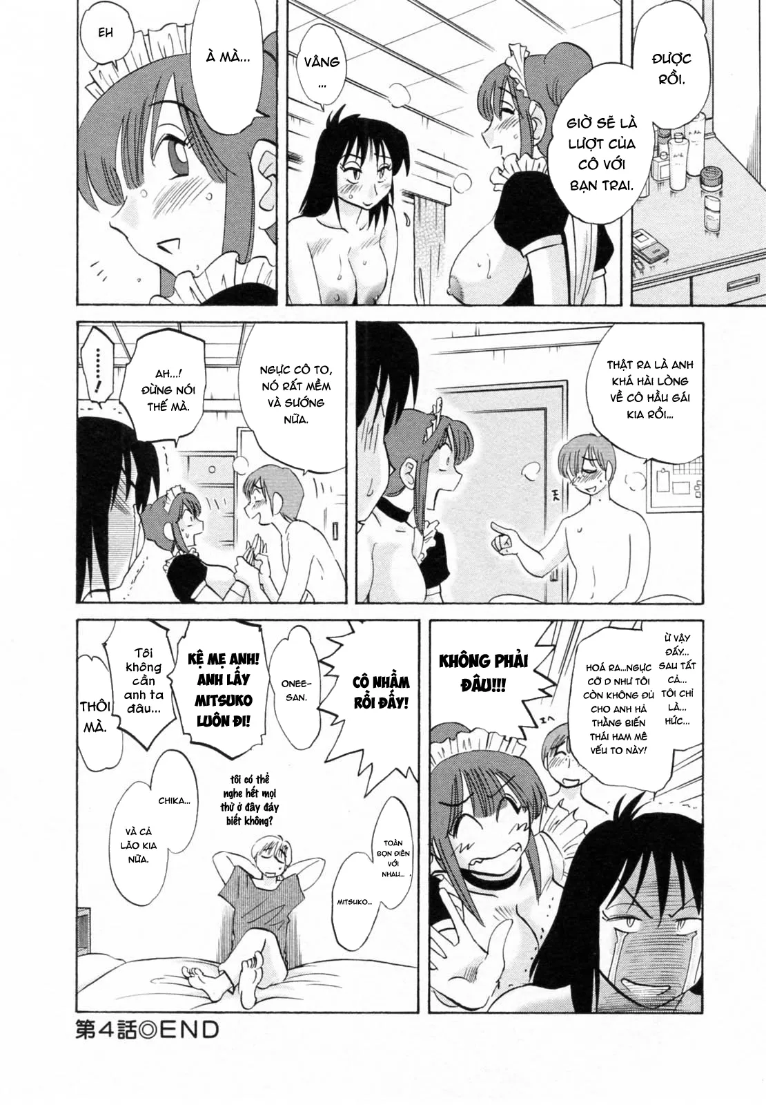 HentaiVN.net - Ảnh 20 - Maid No Mitsuko-San Vol.1 - Chap 4