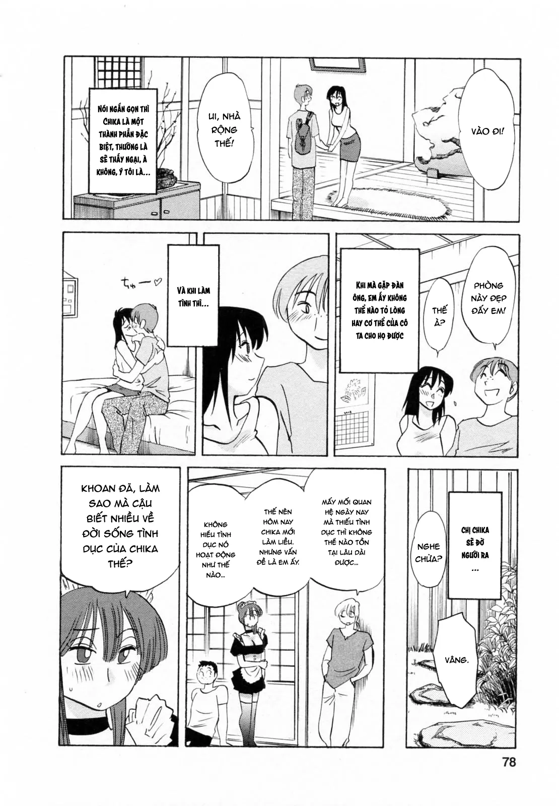 HentaiVN.net - Ảnh 8 - Maid No Mitsuko-San Vol.1 - Chap 4