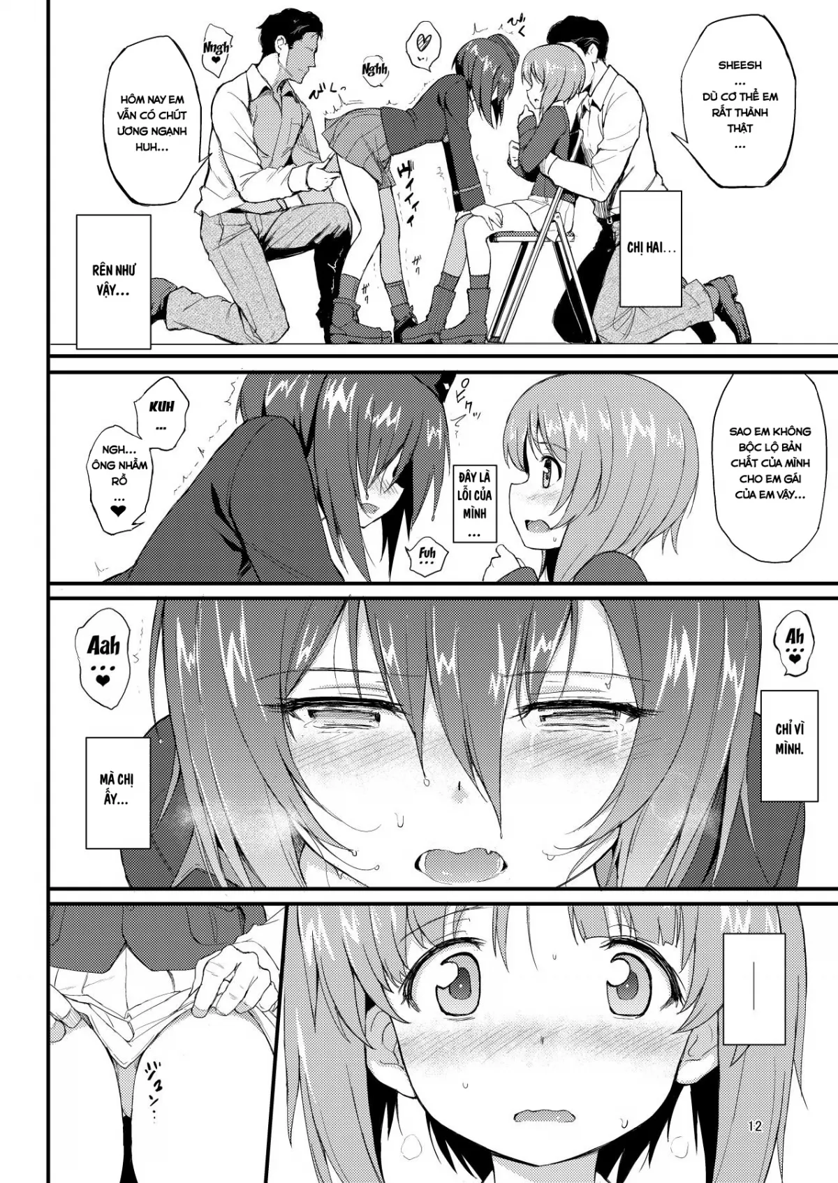 HentaiVN.net - Ảnh 11 - Nishizumi Shimai Ryoujoku [Nishizumi Sisters Sexual Assault] - Chap 1