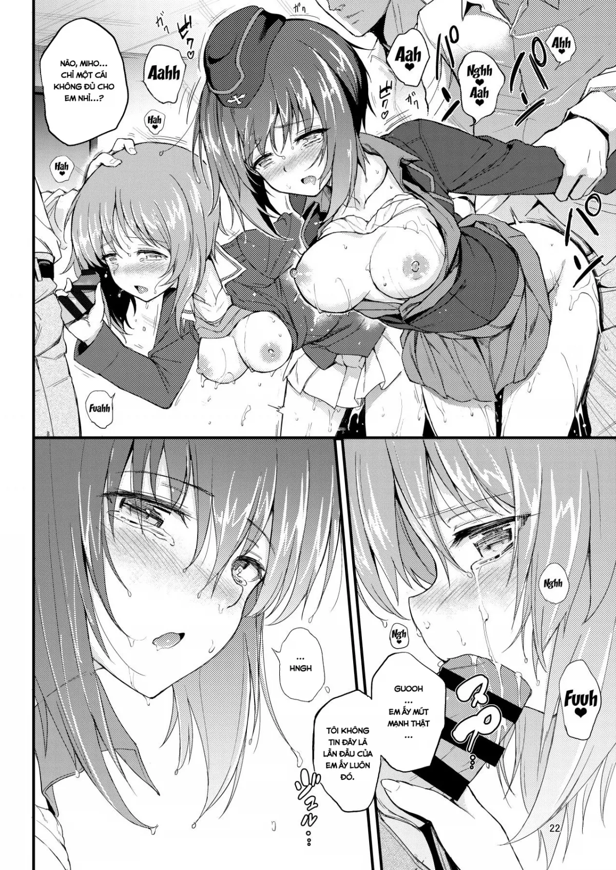 HentaiVN.net - Ảnh 21 - Nishizumi Shimai Ryoujoku [Nishizumi Sisters Sexual Assault] - Chap 1