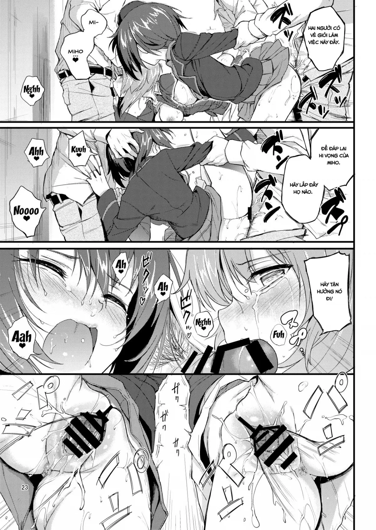 HentaiVN.net - Ảnh 22 - Nishizumi Shimai Ryoujoku [Nishizumi Sisters Sexual Assault] - Chap 1