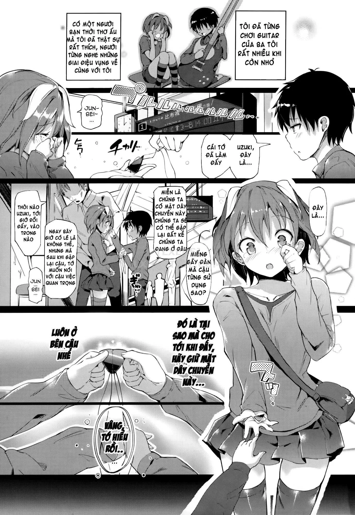 HentaiVN.net - Ảnh 5 - Rennyu Tales [Milk Love Tales] - Chap 3