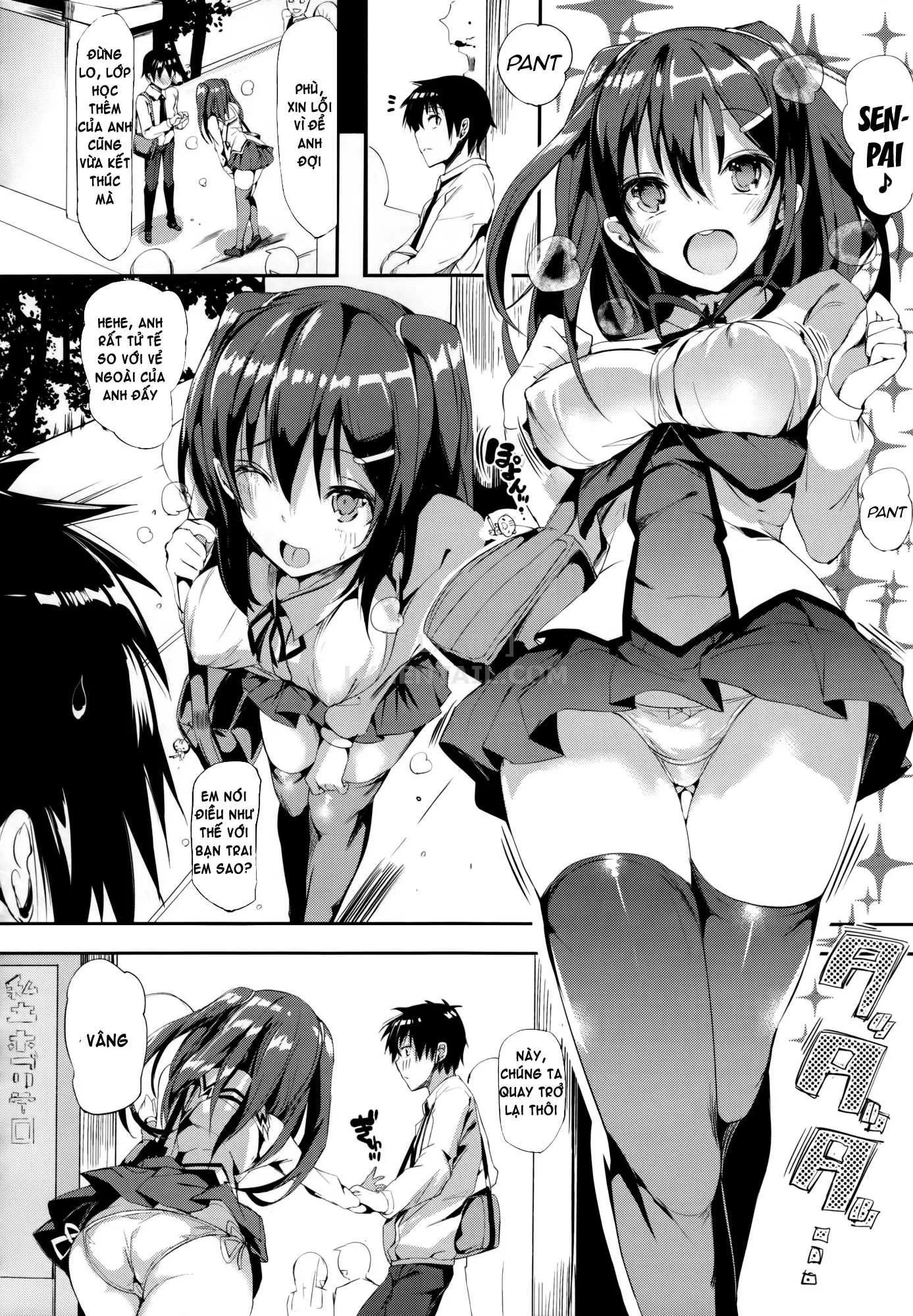 HentaiVN.net - Ảnh 5 - Rennyu Tales [Milk Love Tales] - Chap 4