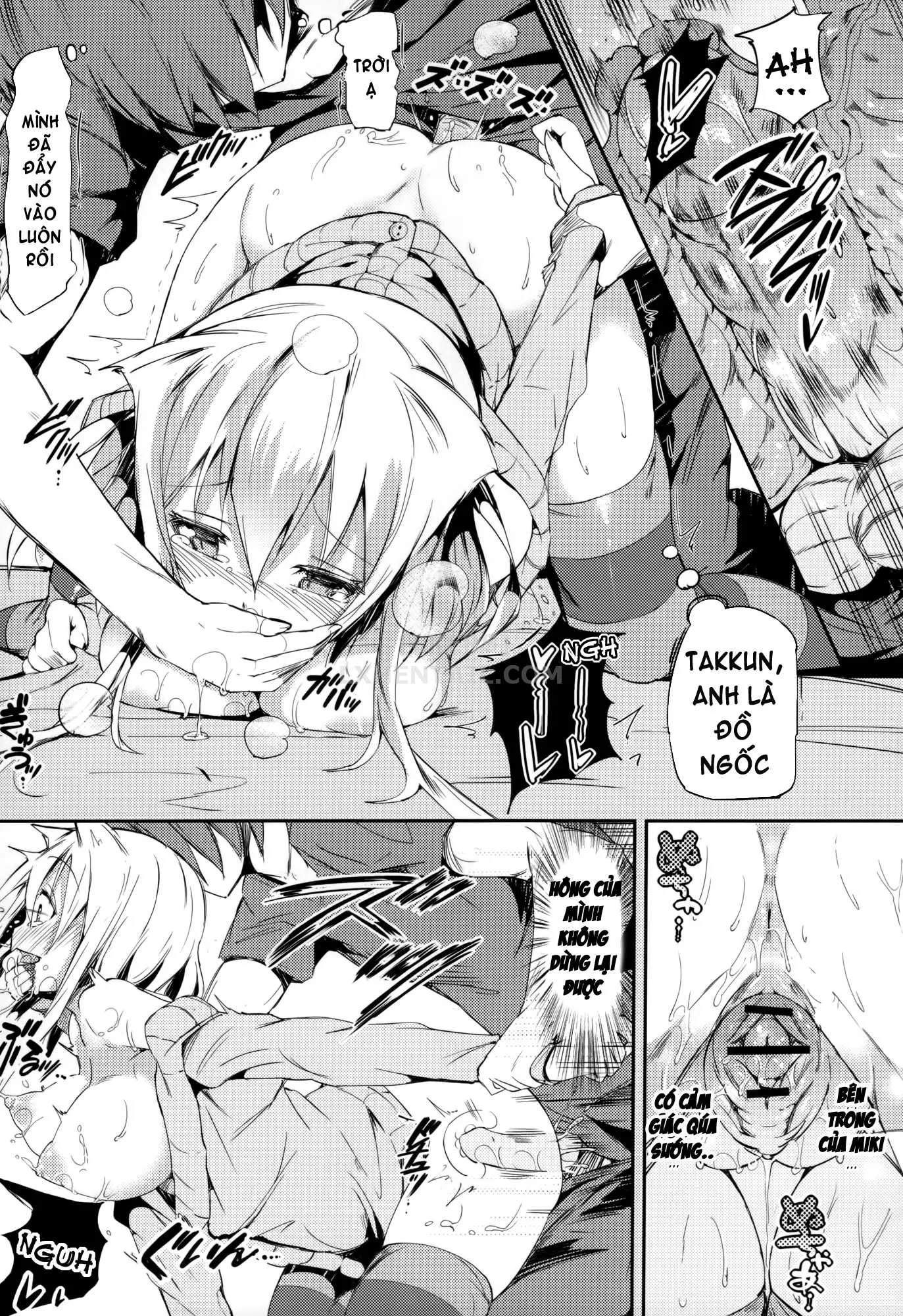 HentaiVN.net - Ảnh 15 - Rennyu Tales [Milk Love Tales] - Chap 5