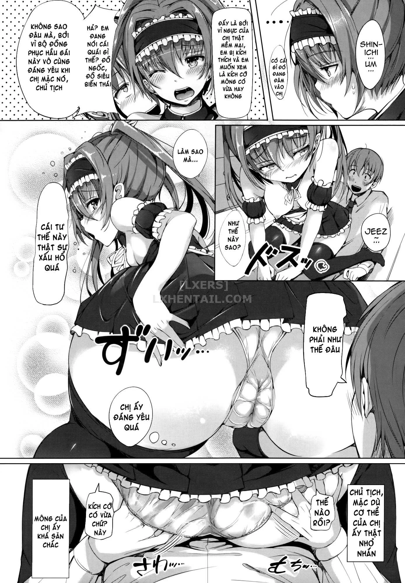 HentaiVN.net - Ảnh 8 - Rennyu Tales [Milk Love Tales] - Chap 7