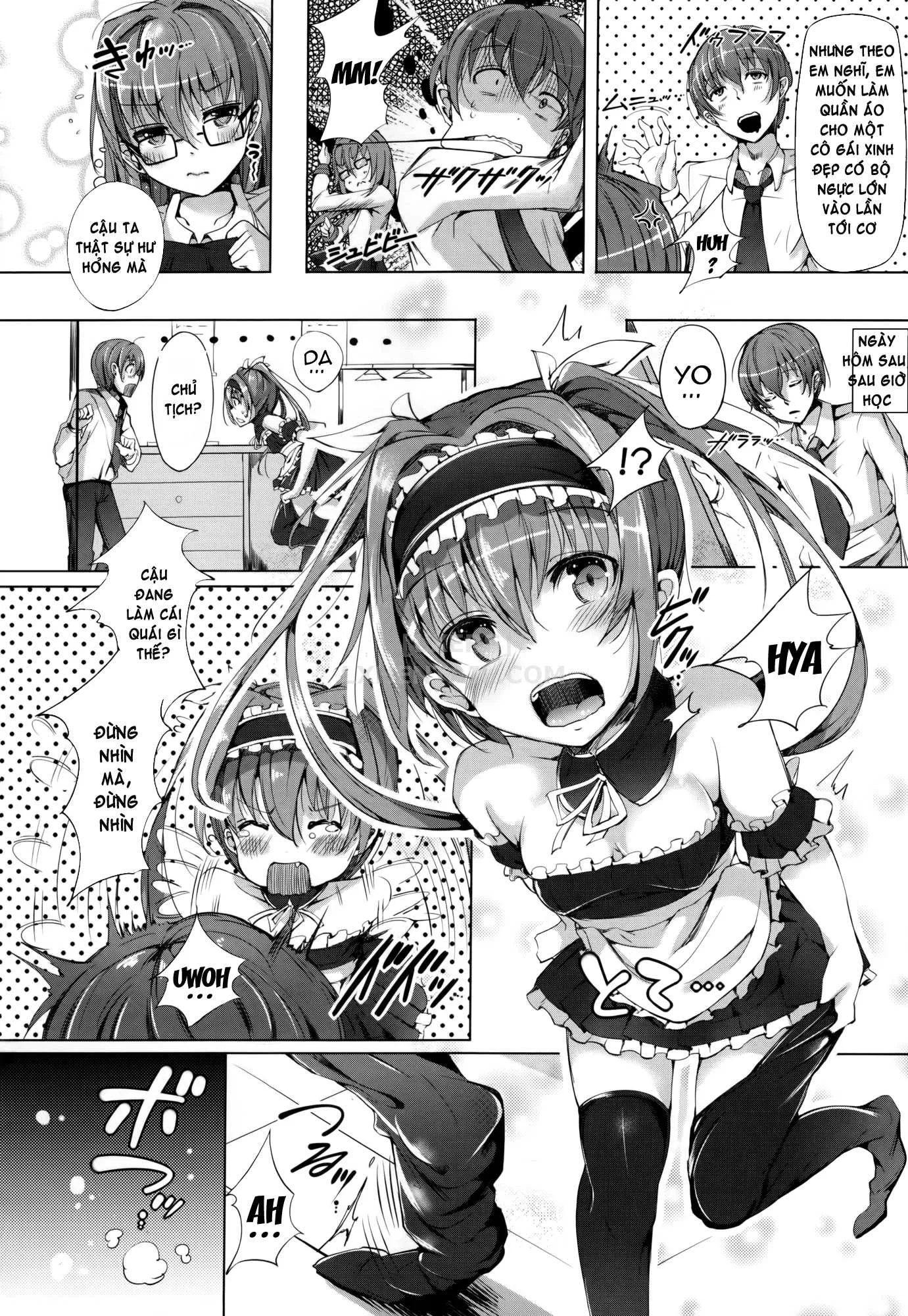 HentaiVN.net - Ảnh 6 - Rennyu Tales [Milk Love Tales] - Chap 7