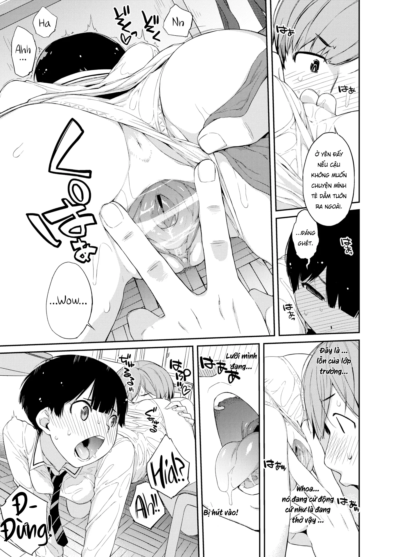 HentaiVN.net - Ảnh 13 - Nhỏ lớp trưởng kiêu kì thủ dâm ở chỗ tôi. - Chap 1
