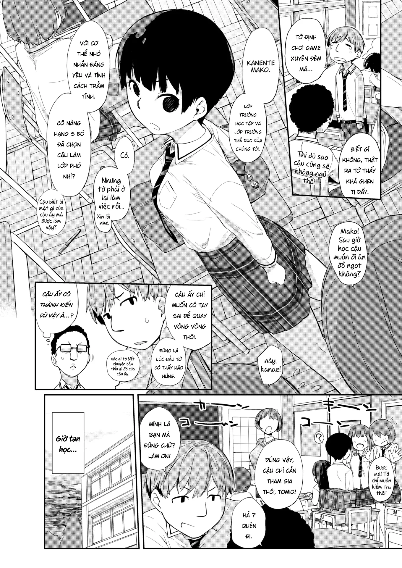 HentaiVN.net - Ảnh 4 - Nhỏ lớp trưởng kiêu kì thủ dâm ở chỗ tôi. - Chap 1