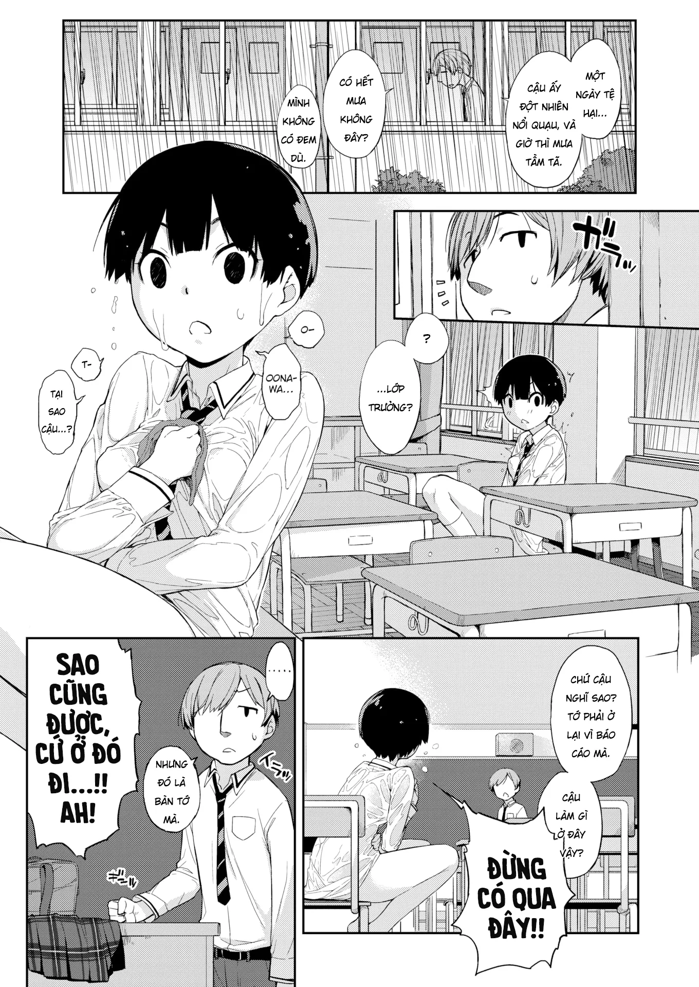 HentaiVN.net - Ảnh 7 - Nhỏ lớp trưởng kiêu kì thủ dâm ở chỗ tôi. - Chap 1
