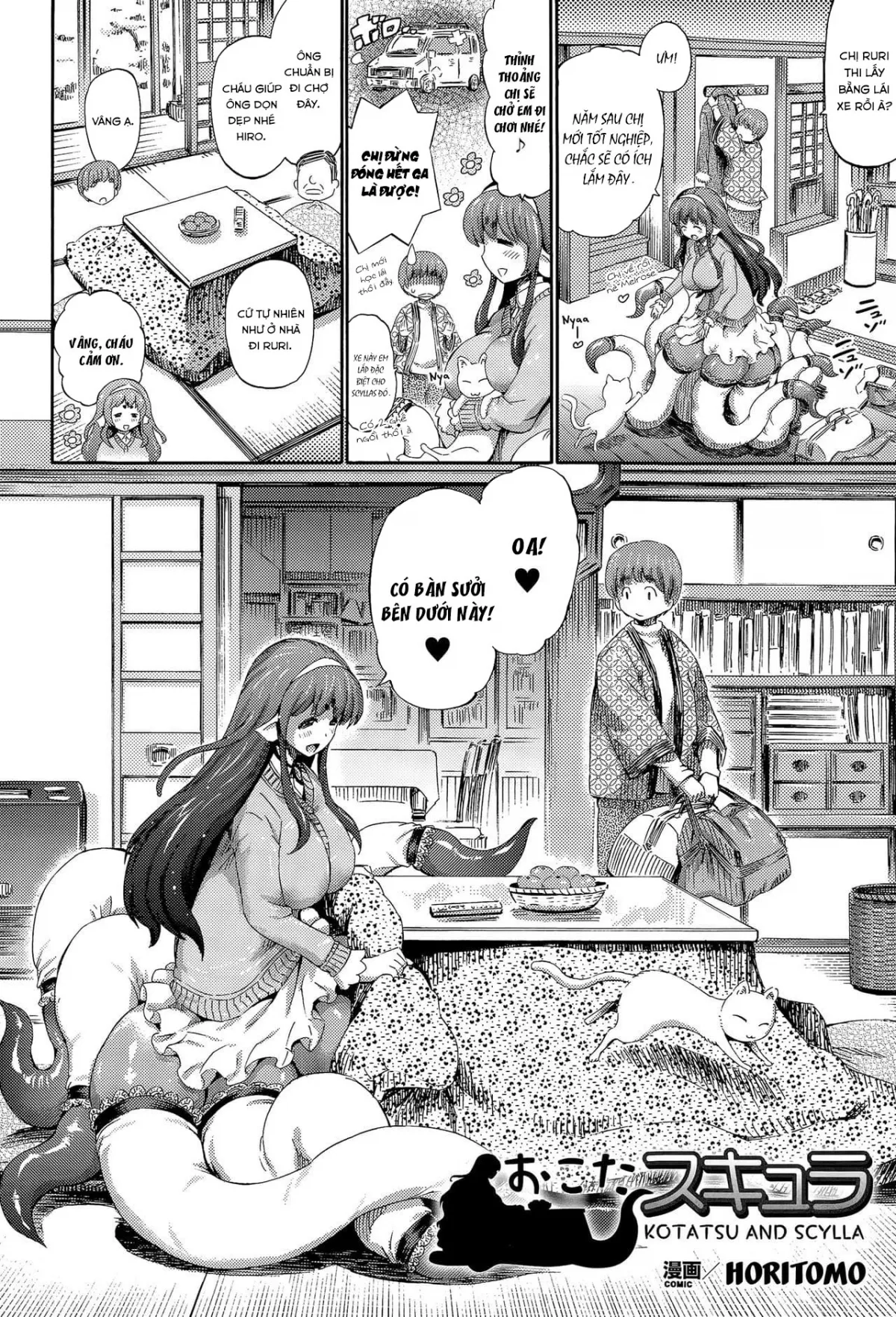 HentaiVN.net - Ảnh 4 - KOTATSU AND SCYLLA - Chap 1