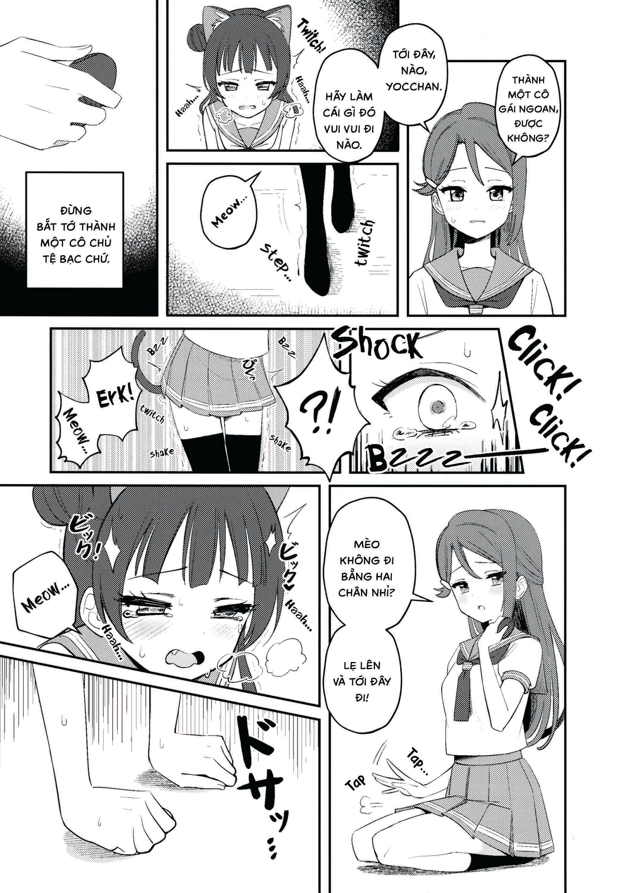 HentaiVN.net - Ảnh 10 - Yohaneko Choukyou Nikki (Love Live! Sunshine!!) [Yohaneko Training Diary] - Chap 1