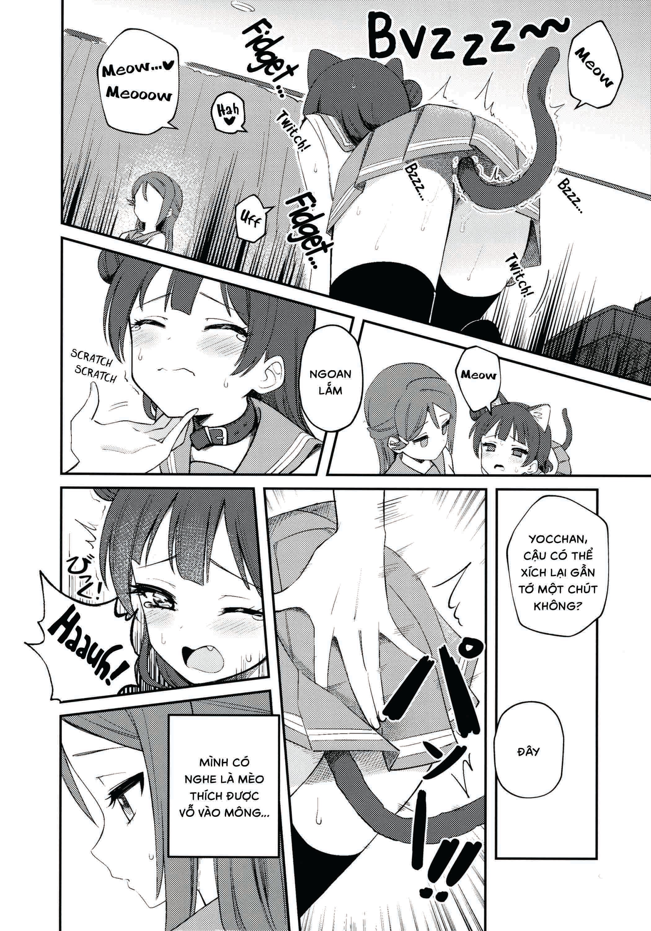HentaiVN.net - Ảnh 11 - Yohaneko Choukyou Nikki (Love Live! Sunshine!!) [Yohaneko Training Diary] - Chap 1