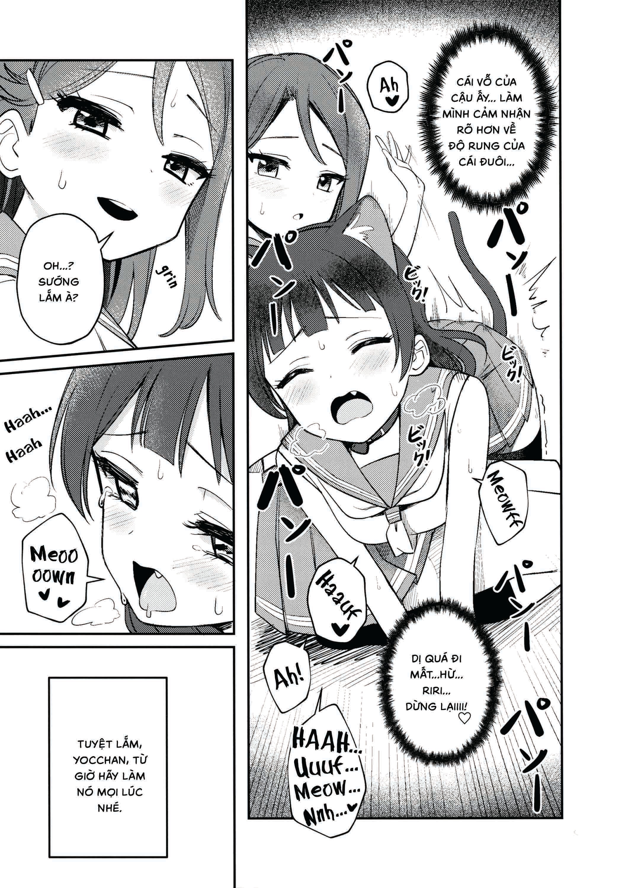 HentaiVN.net - Ảnh 12 - Yohaneko Choukyou Nikki (Love Live! Sunshine!!) [Yohaneko Training Diary] - Chap 1