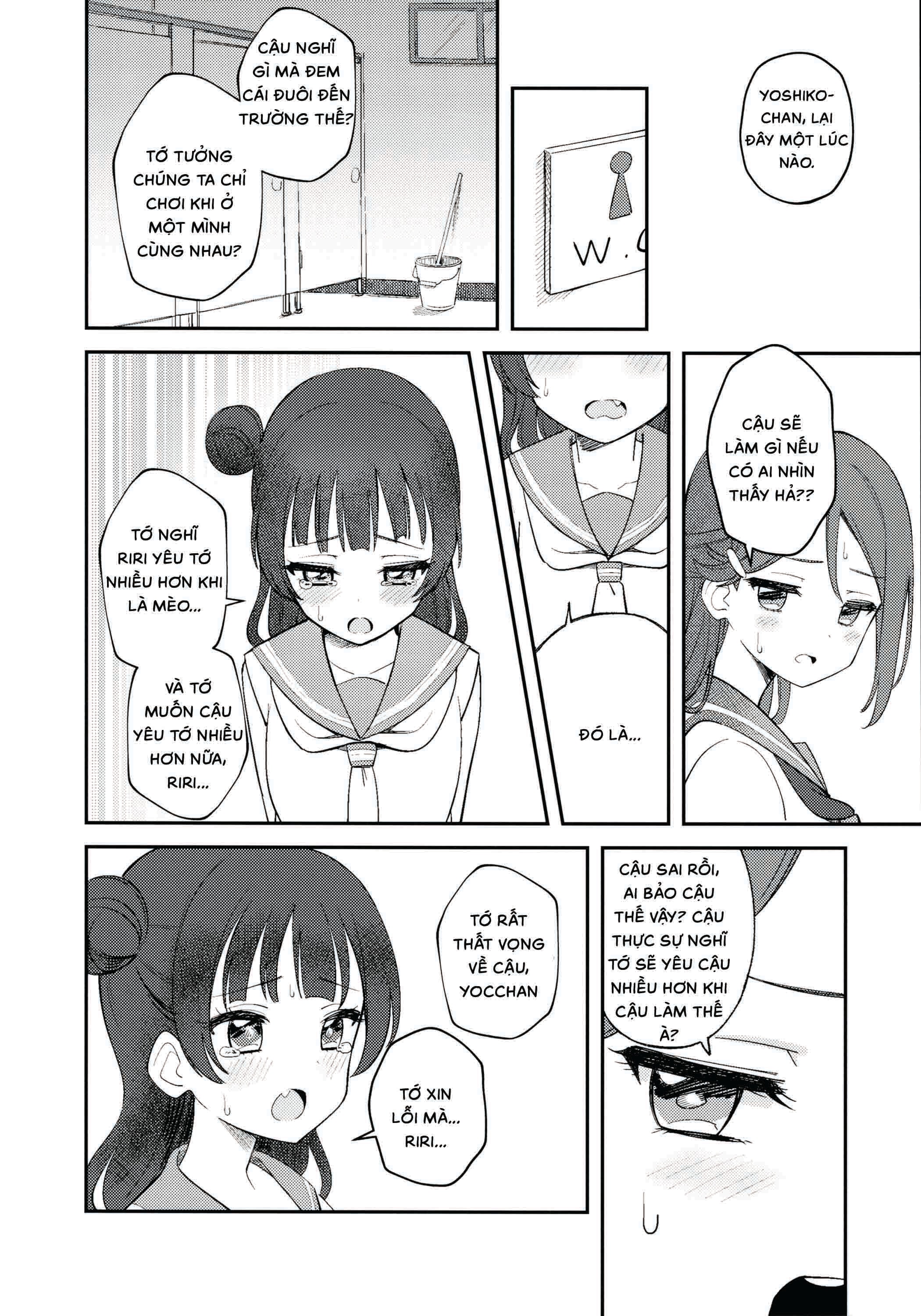 HentaiVN.net - Ảnh 27 - Yohaneko Choukyou Nikki (Love Live! Sunshine!!) [Yohaneko Training Diary] - Chap 1