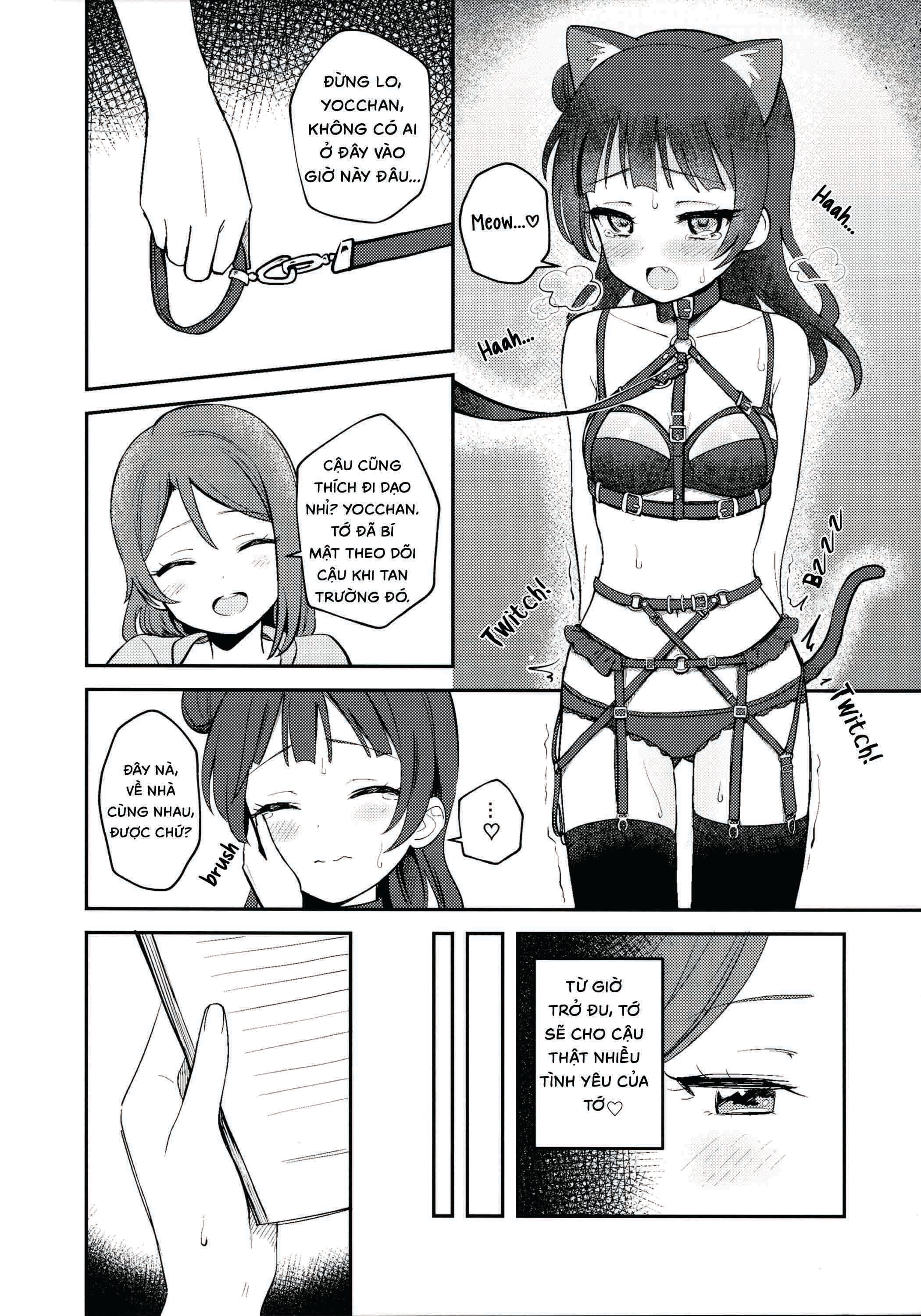 HentaiVN.net - Ảnh 33 - Yohaneko Choukyou Nikki (Love Live! Sunshine!!) [Yohaneko Training Diary] - Chap 1
