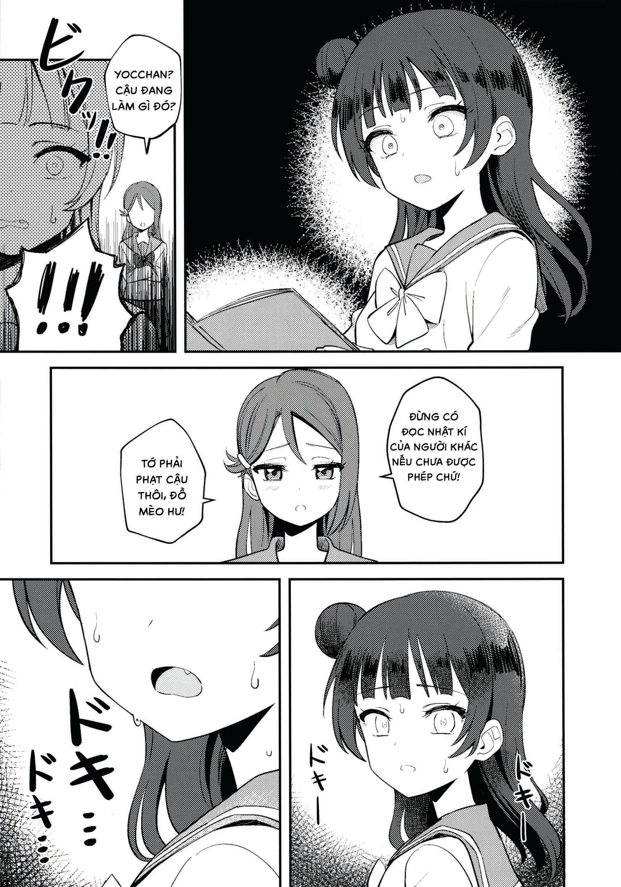 HentaiVN.net - Ảnh 34 - Yohaneko Choukyou Nikki (Love Live! Sunshine!!) [Yohaneko Training Diary] - Chap 1