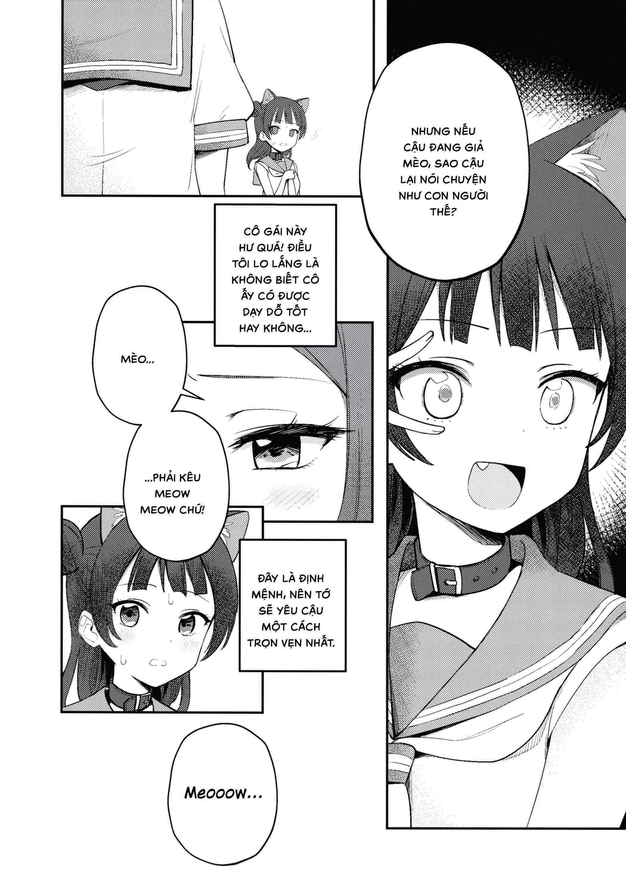 HentaiVN.net - Ảnh 7 - Yohaneko Choukyou Nikki (Love Live! Sunshine!!) [Yohaneko Training Diary] - Chap 1