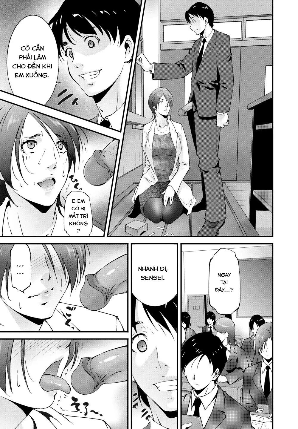 HentaiVN.net - Ảnh 7 - I'll teach you [Em sẽ dạy cô!] - Chap 1