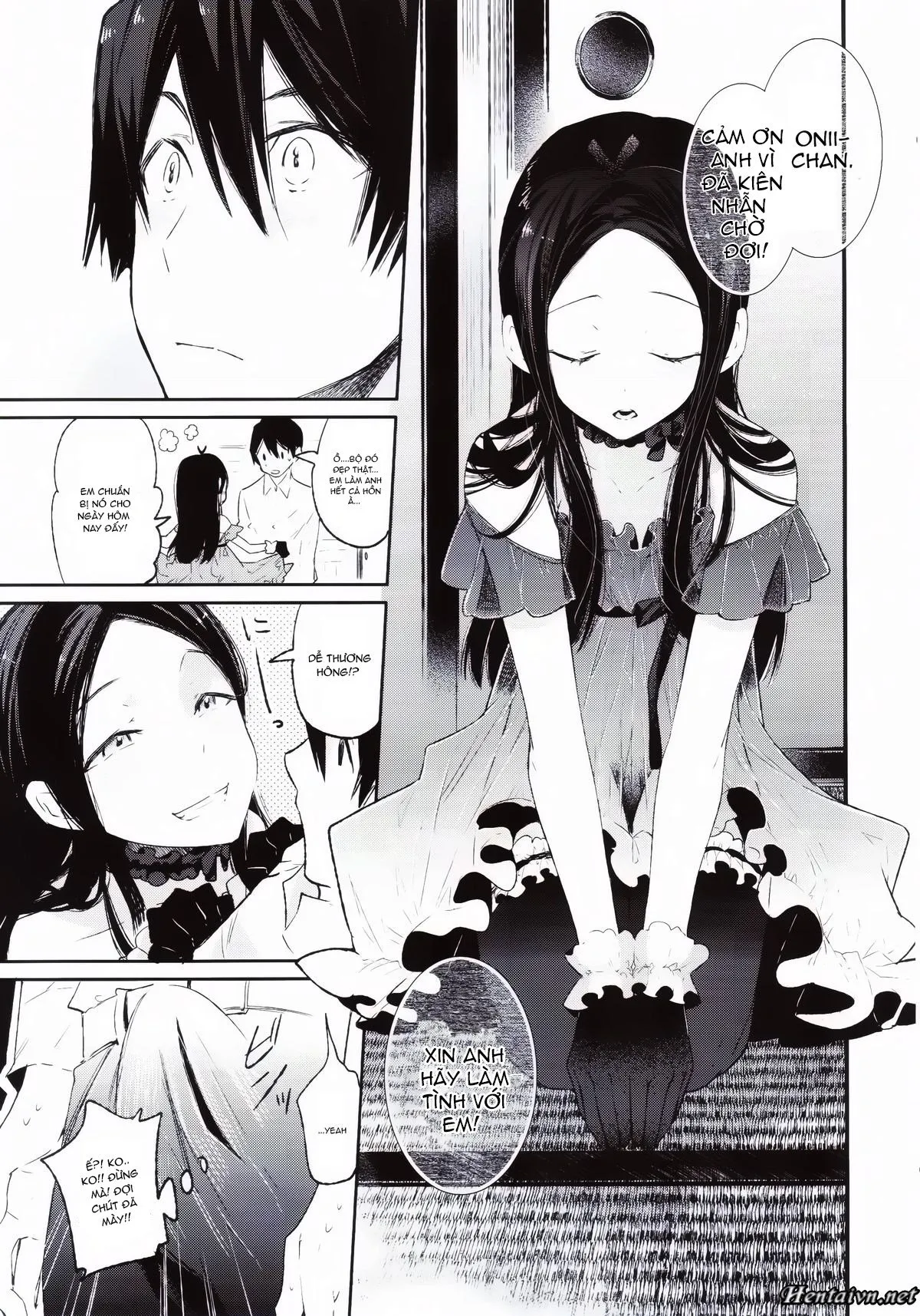 HentaiVN.net - Ảnh 10 - Haitoku Josou Otouto no Inran Jojishi - Jikka Hen - Chap 1