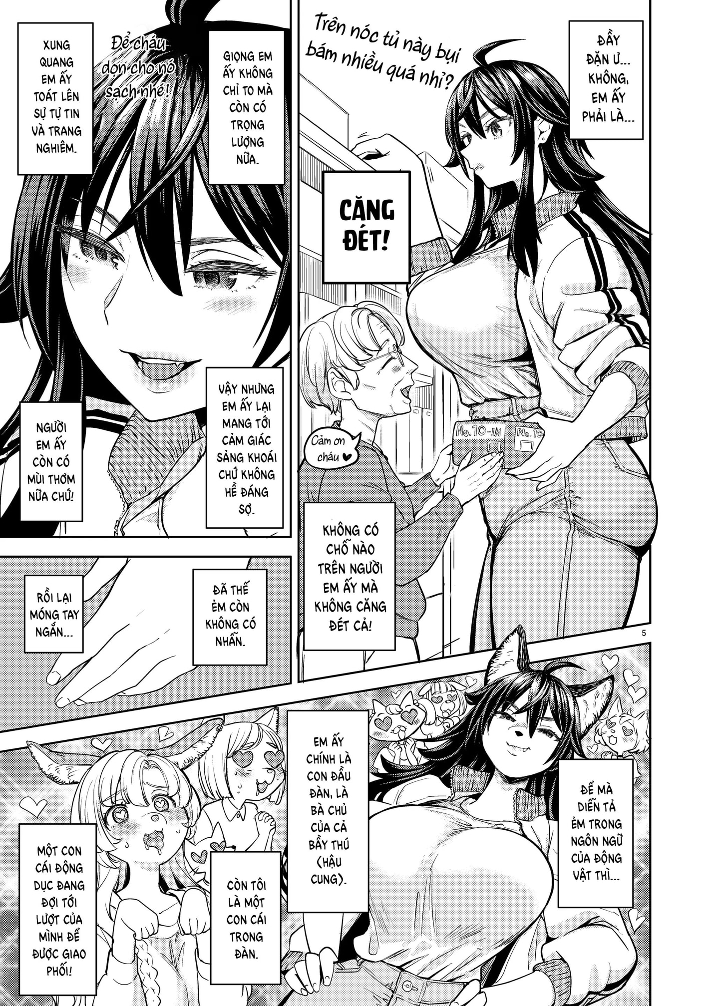 HentaiVN.net - Ảnh 7 - Cô sói và nàng thỏ - Chap 1