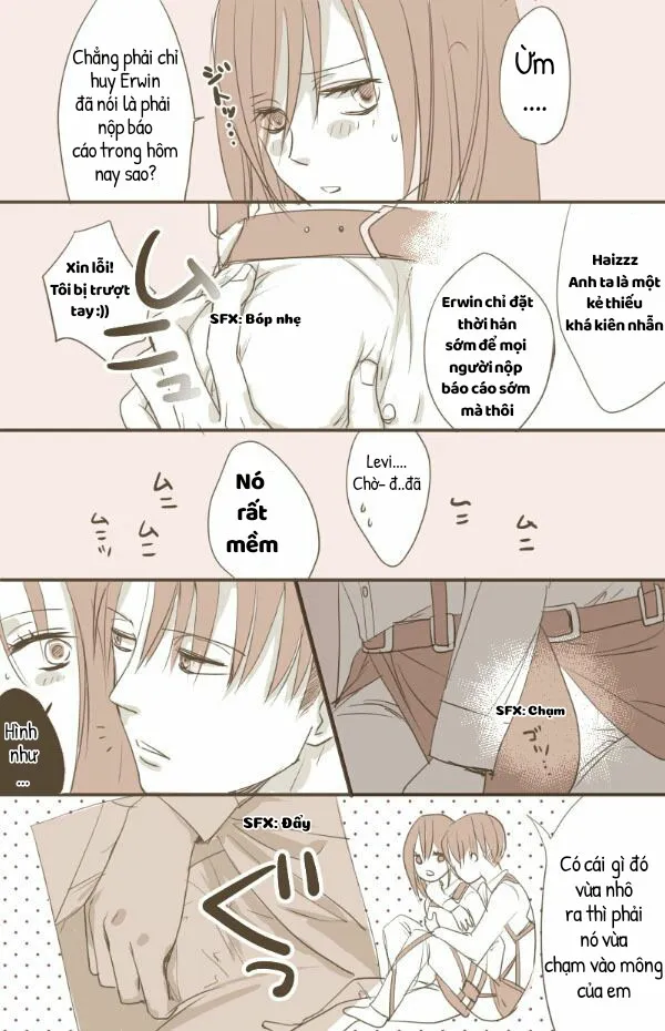 HentaiVN.net - Ảnh 14 - Sự ngọt ngào của đường [Levi và Mikasa với hàm lượng đường cao, 糖が高めな] - Chap 2