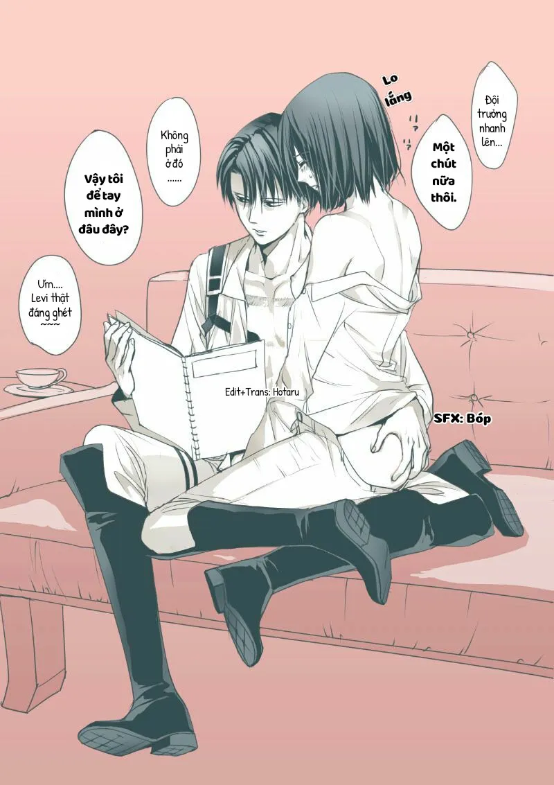 HentaiVN.net - Ảnh 21 - Sự ngọt ngào của đường [Levi và Mikasa với hàm lượng đường cao, 糖が高めな] - Chap 2