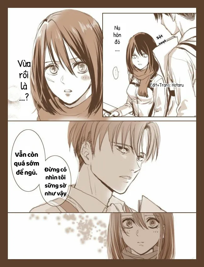 HentaiVN.net - Ảnh 5 - Sự ngọt ngào của đường [Levi và Mikasa với hàm lượng đường cao, 糖が高めな] - Chap 2