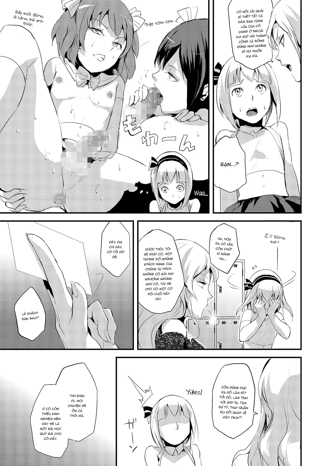 HentaiVN.net - Ảnh 3 - Cách để tạo ra một cô bé dâm đãng [Kinrou Shounen; He'll Make Her A Slut] - Chap 1
