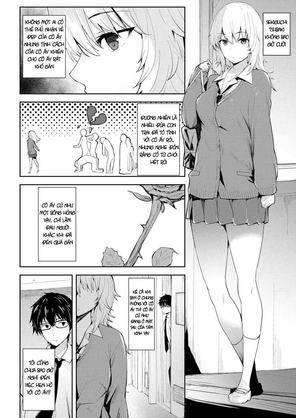 HentaiVN.net - Ảnh 3 - Sekiguchi Tsubaki Doesn't Smile - Chap 1