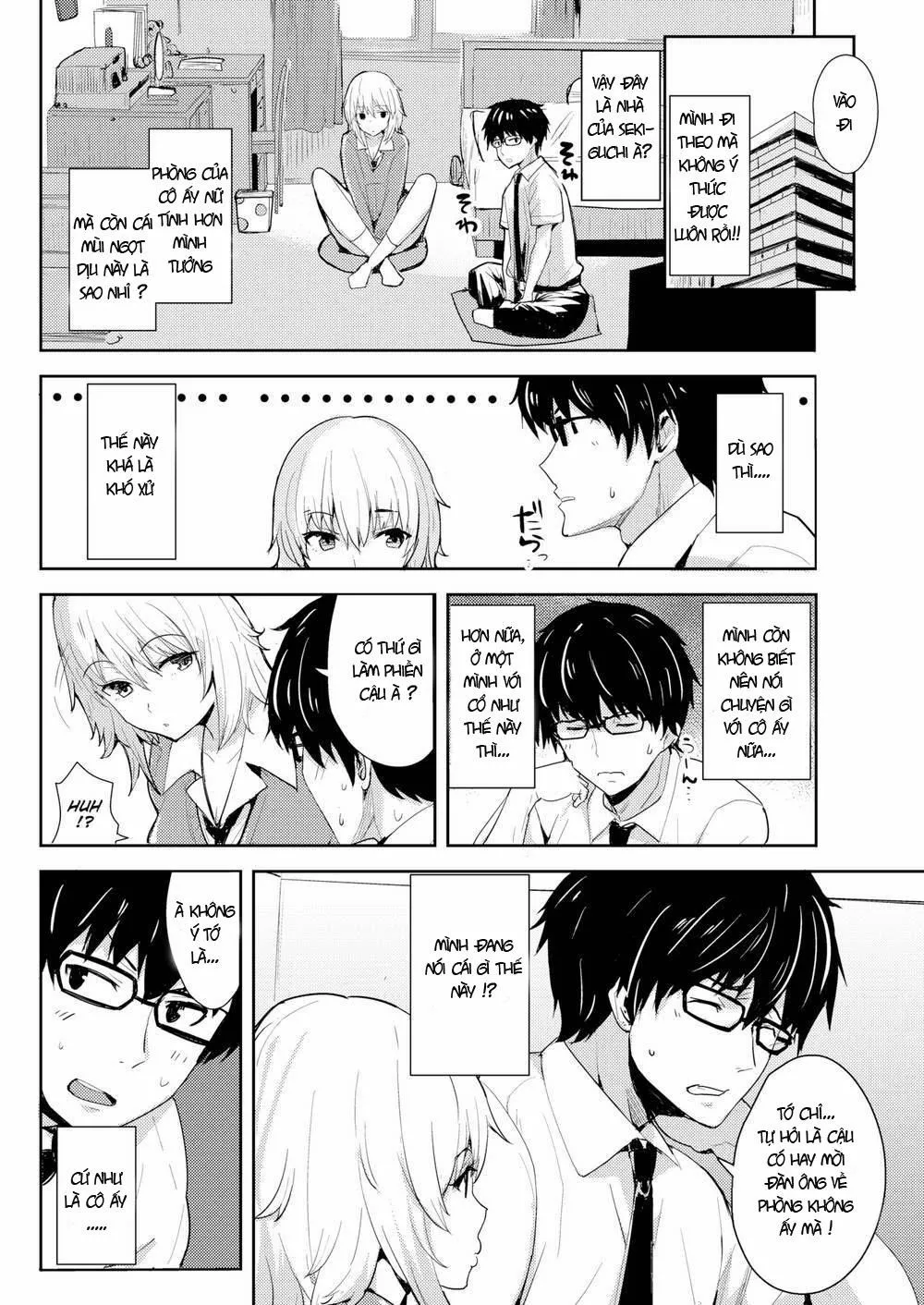HentaiVN.net - Ảnh 5 - Sekiguchi Tsubaki Doesn't Smile - Chap 1